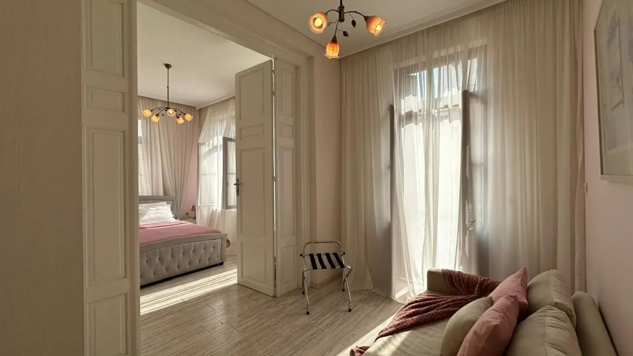 Bedroom, Bed in Theasis Athens