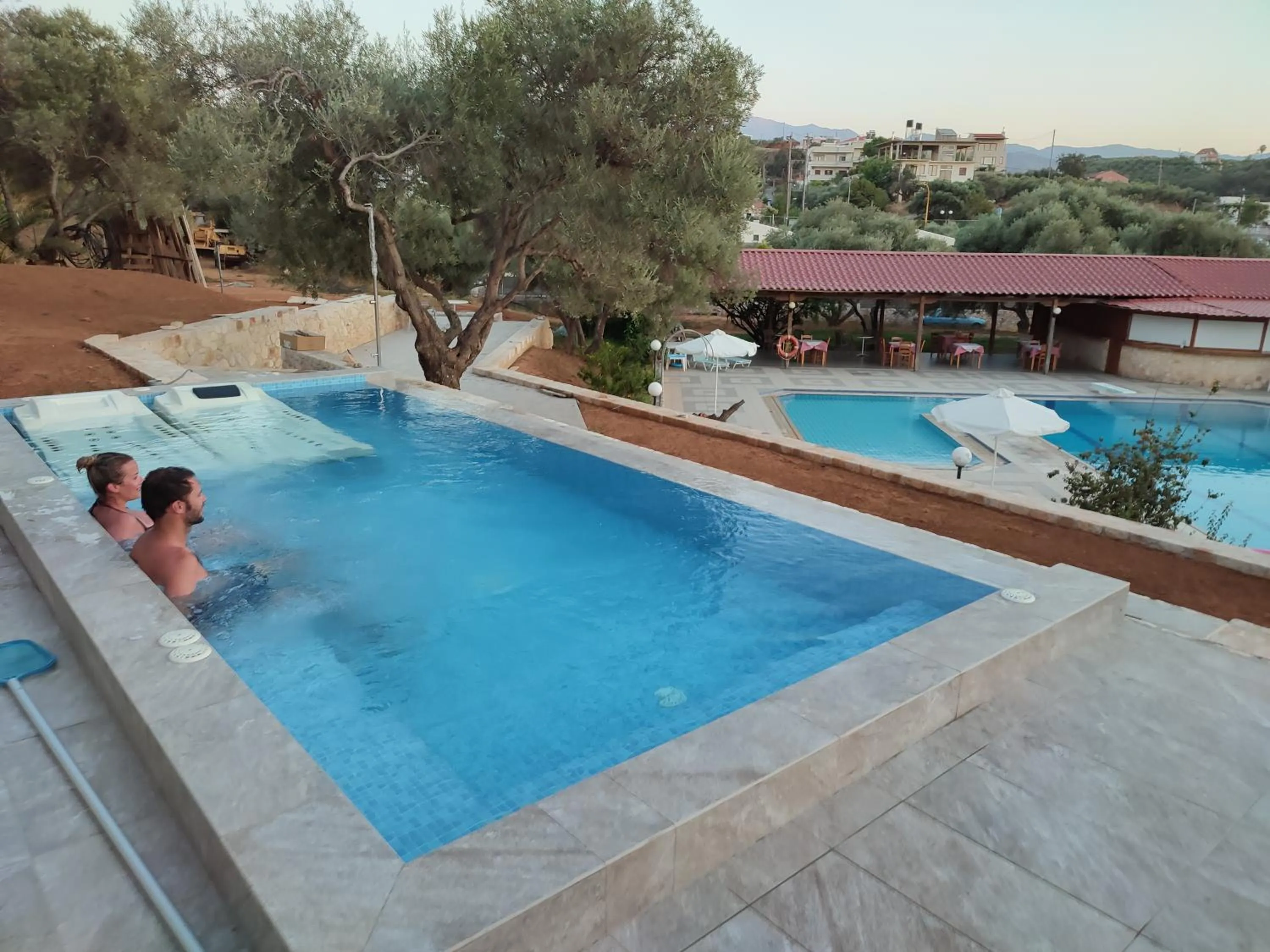 Swimming pool in Kyriaki Hotel