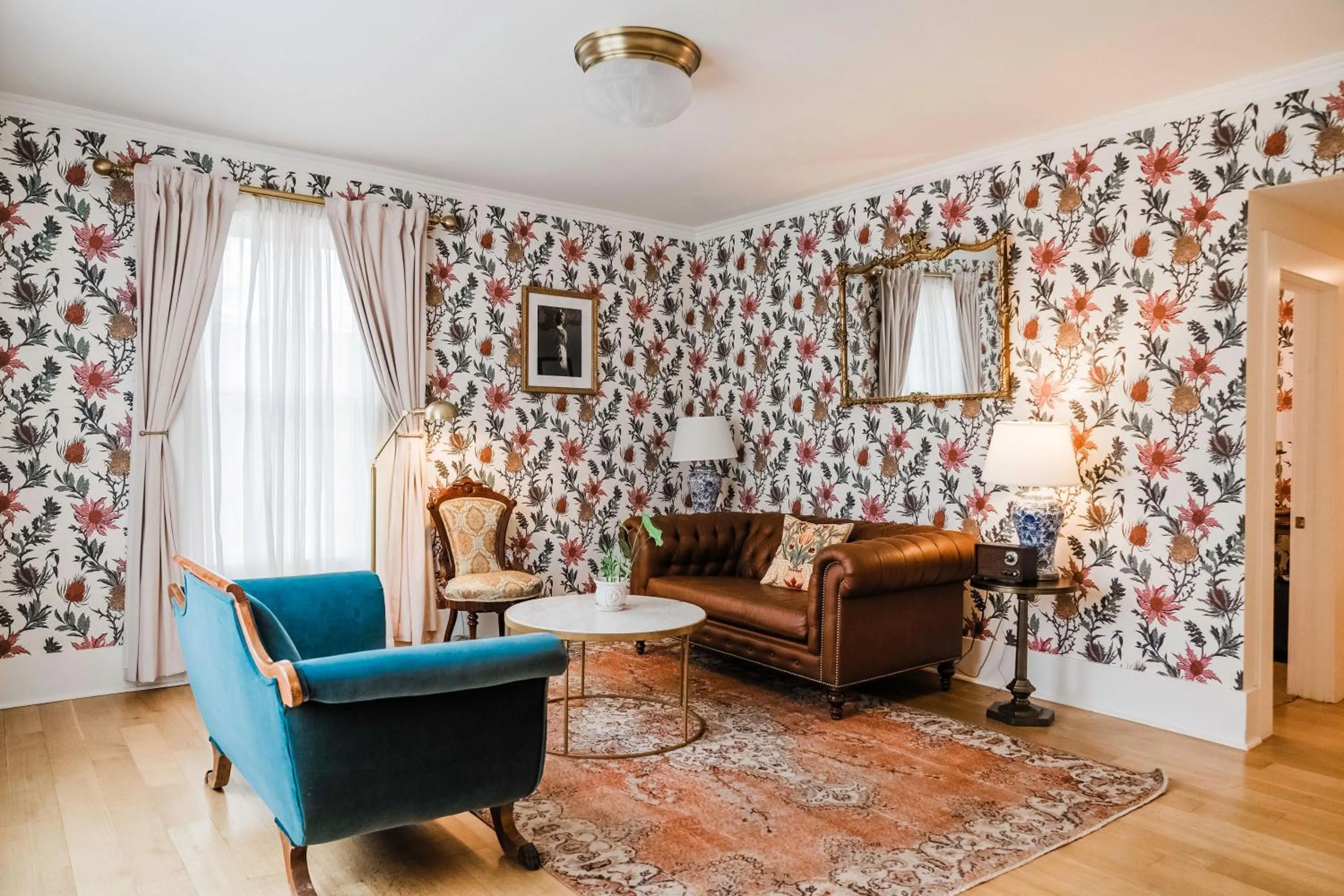 Living room in National Exchange Hotel