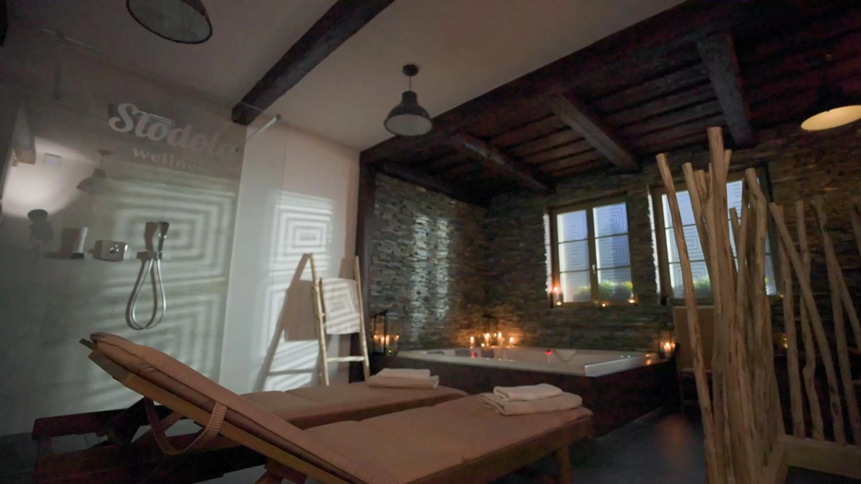Sauna, Bed in Penzion Stodola