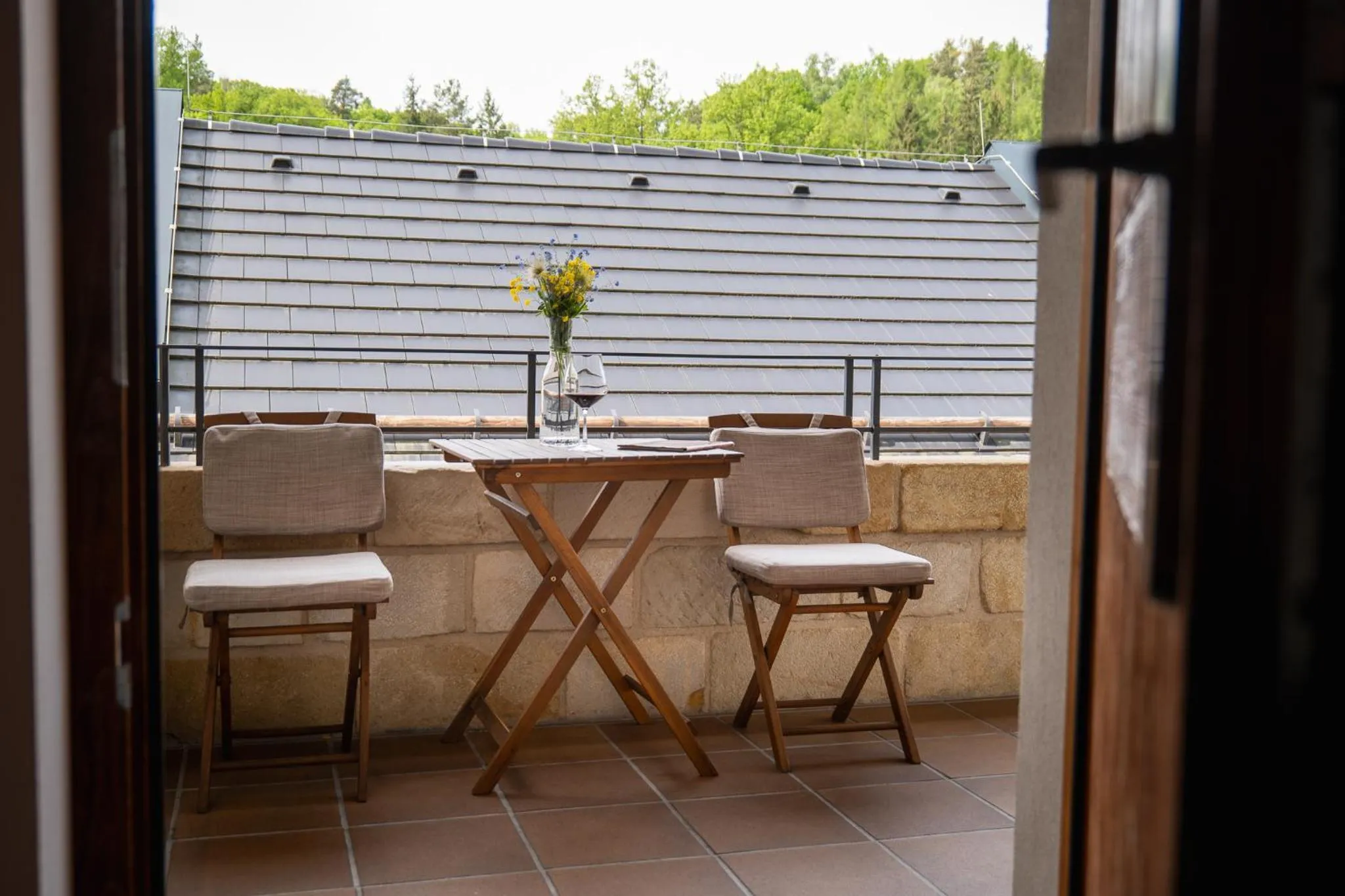 Patio in Penzion Stodola