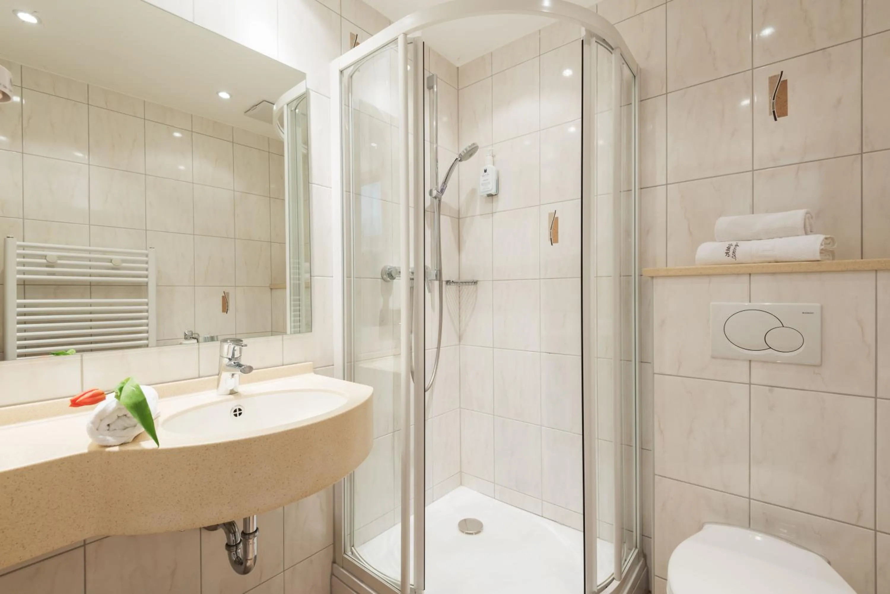 Shower in Schloss Döttingen