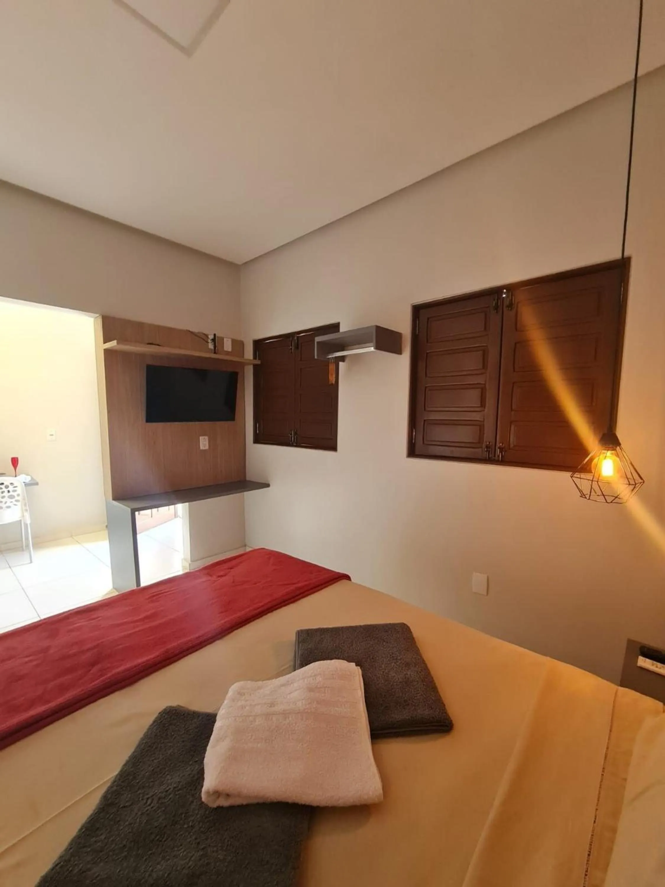 Photo of the whole room, Bed in Pousada Maré do Francês