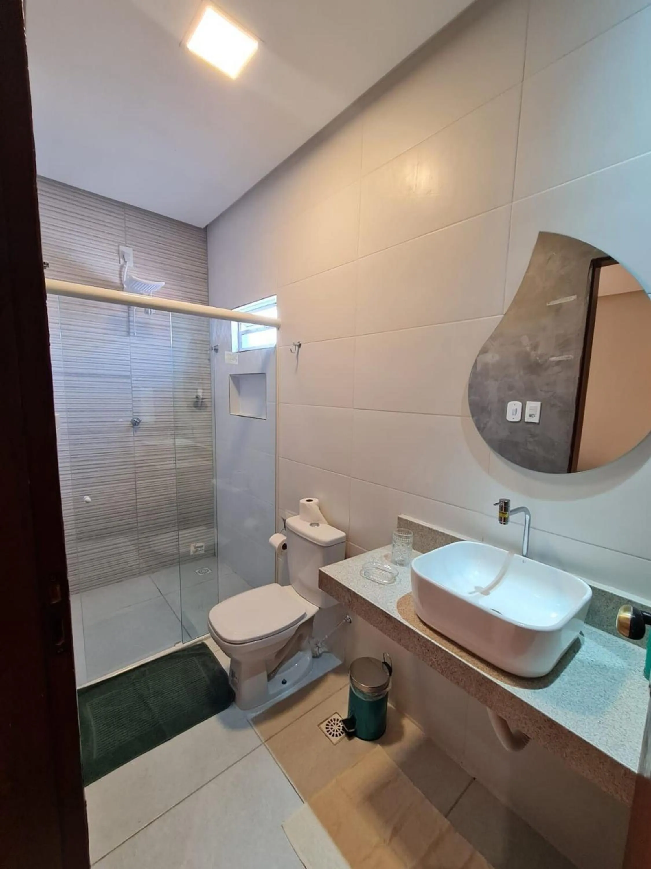 Shower in Pousada Maré do Francês