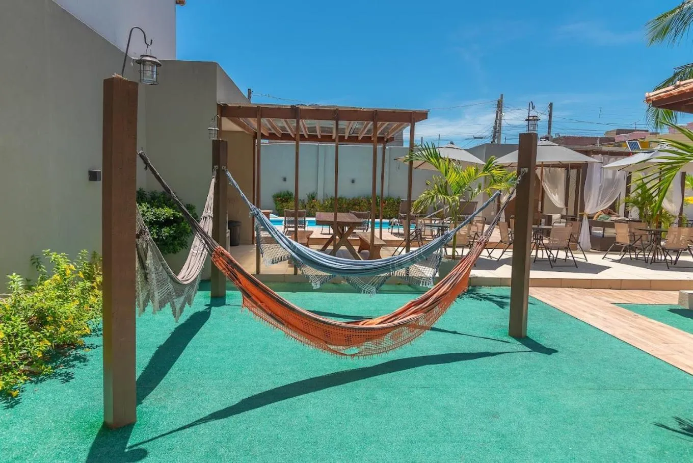 Garden in Pousada Maré do Francês