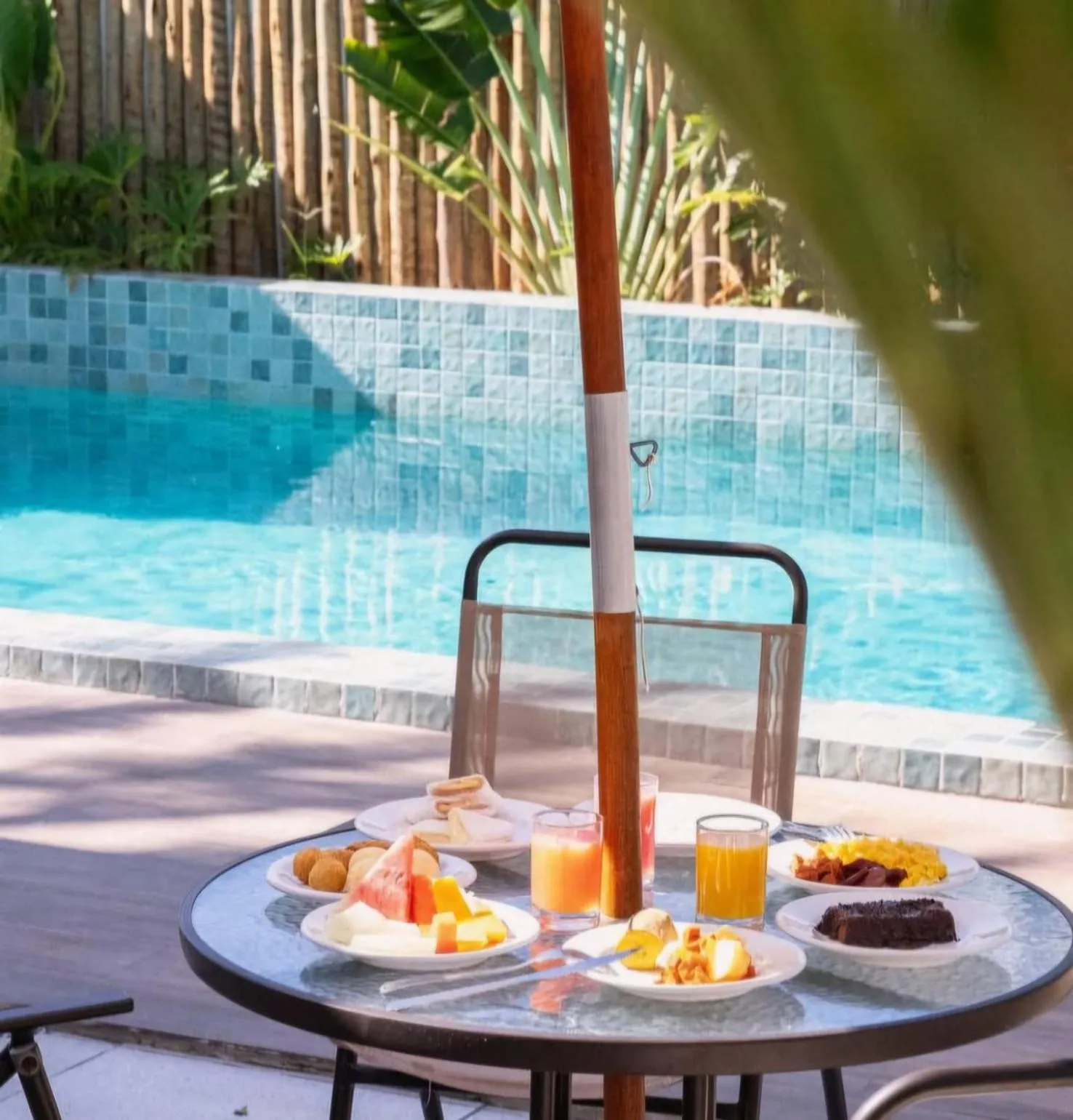 Breakfast in Pousada Maré do Francês