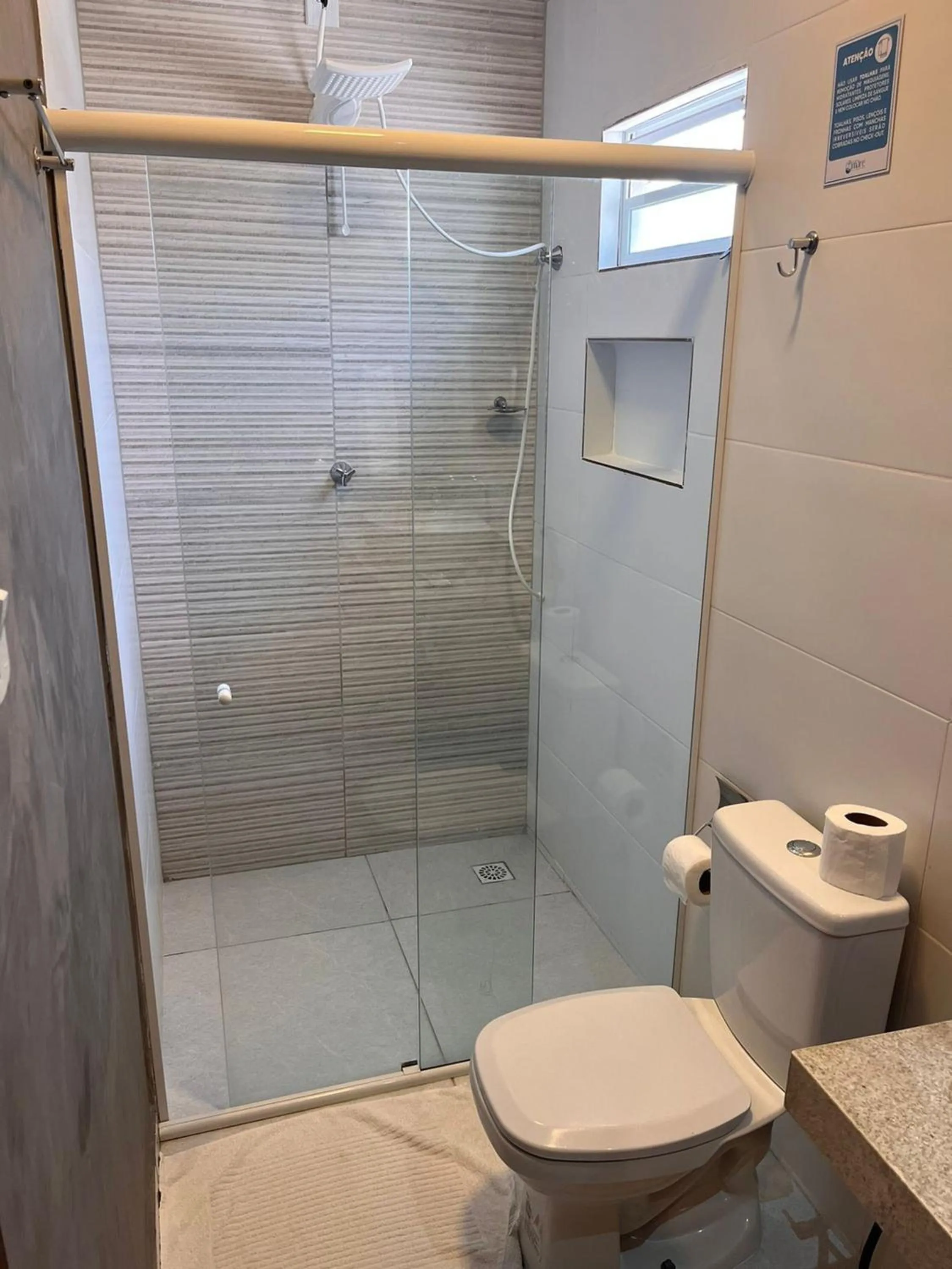 Toilet in Pousada Maré do Francês