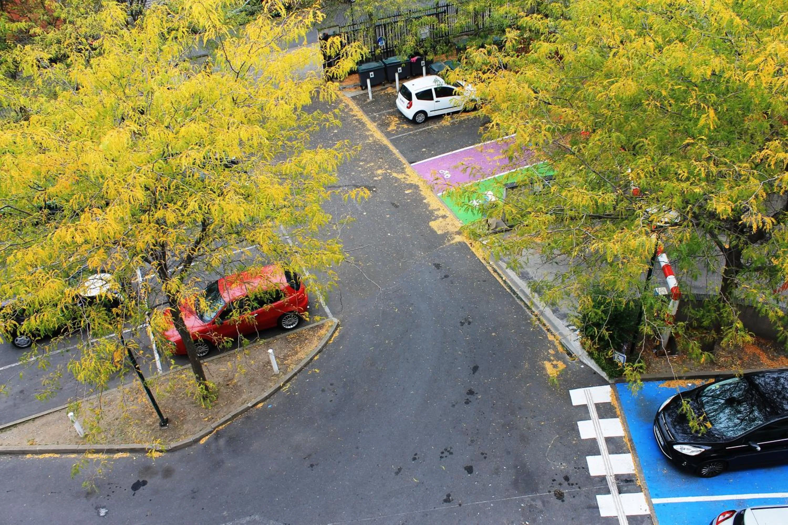 Bird's eye view in hotelF1 Paris Gennevilliers, 4 Rue Georges Corète 92230 Gennevilliers