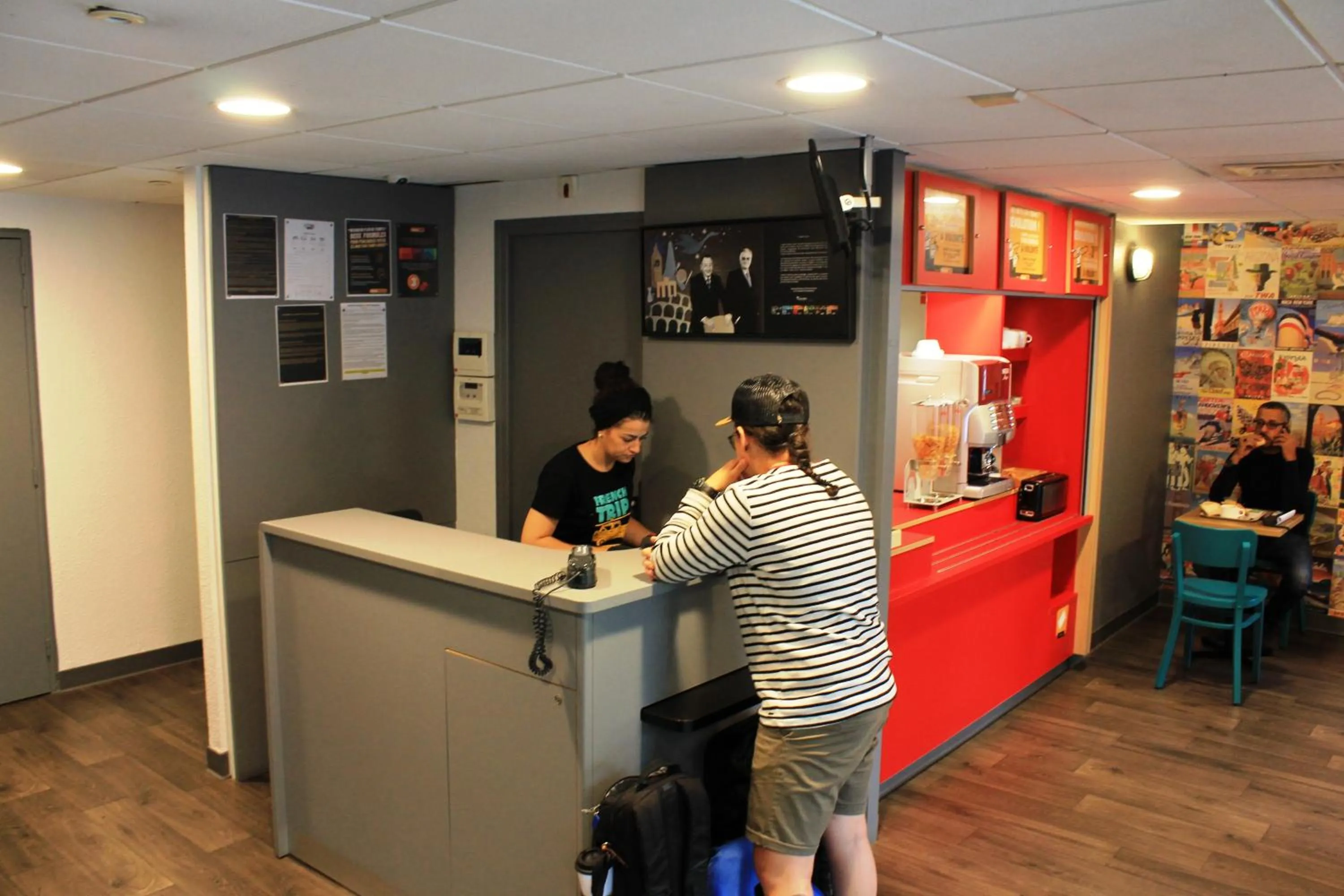 Lobby or reception in hotelF1 Paris Gennevilliers, 4 Rue Georges Corète 92230 Gennevilliers