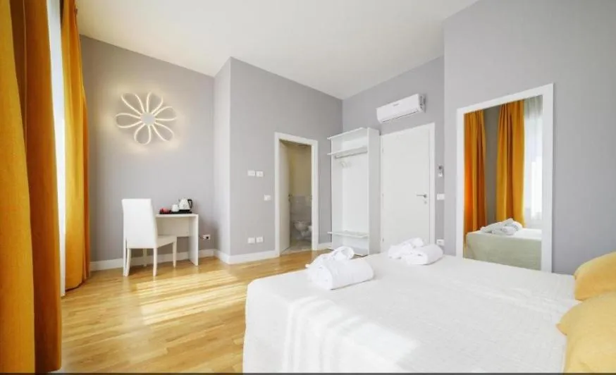 Bed in La Terrazza di Jenny B&B