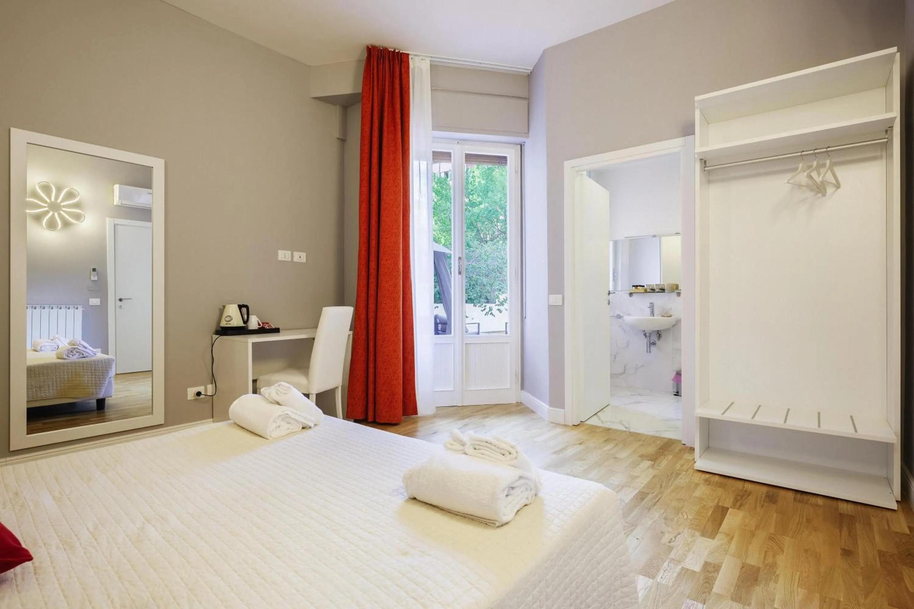 Bed in La Terrazza di Jenny B&B