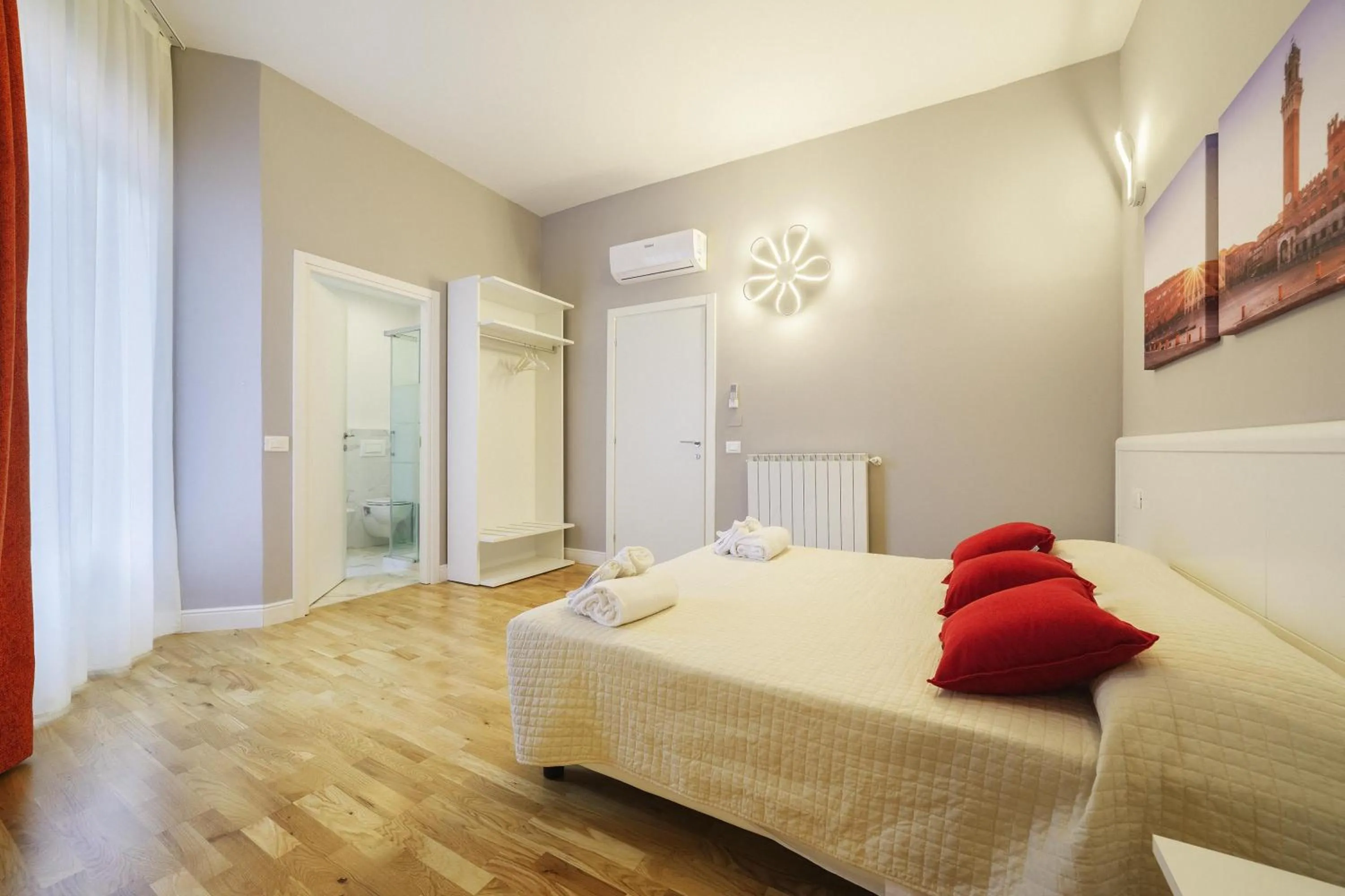 Bed in La Terrazza di Jenny B&B