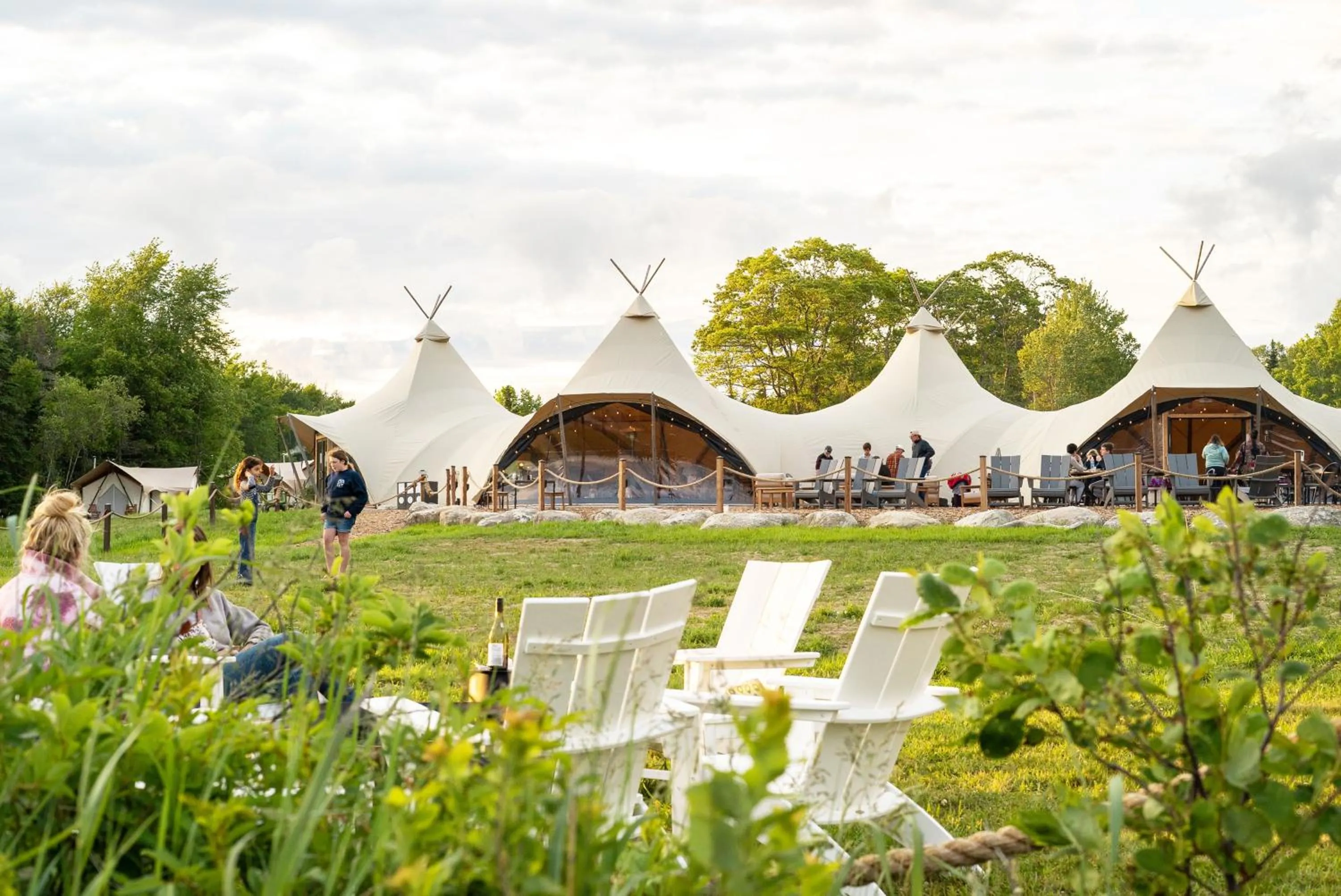 Restaurant/places to eat in Under Canvas Acadia