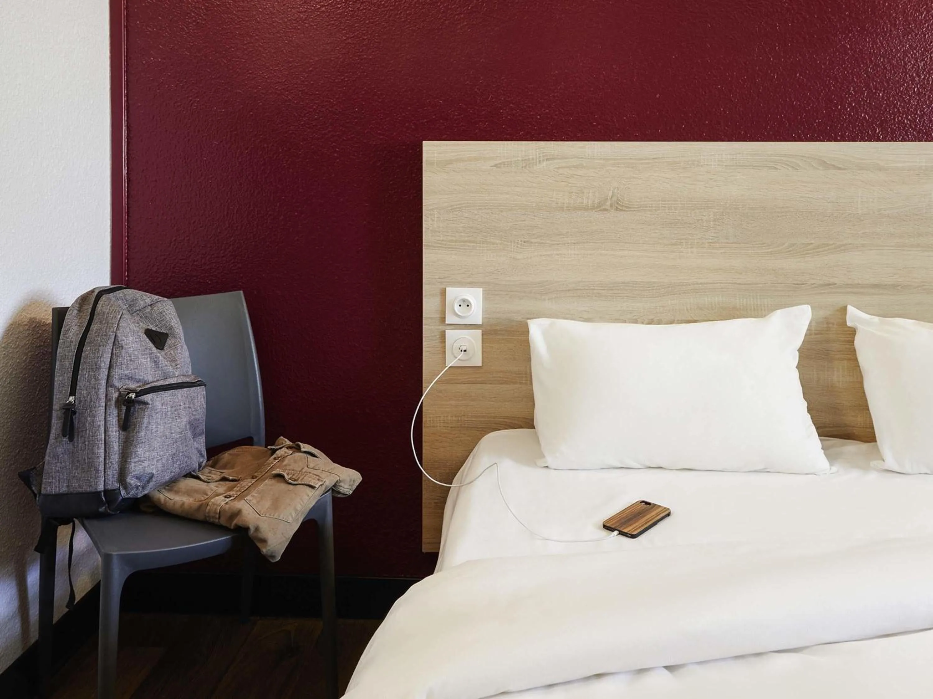 Bedroom, Bed in hotelF1 Villepinte Parc des Expositions