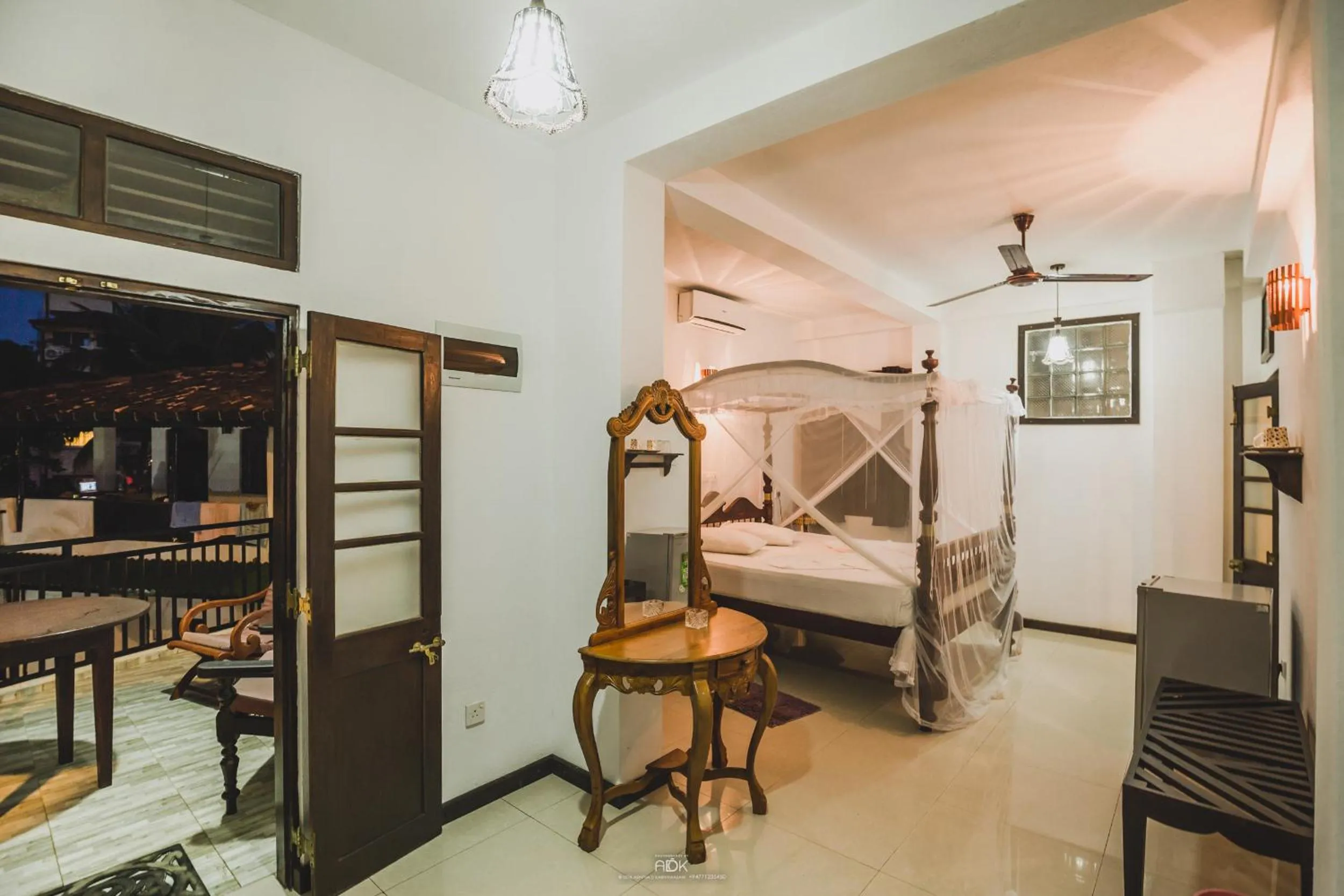 Bedroom in Seaview Deepal villa