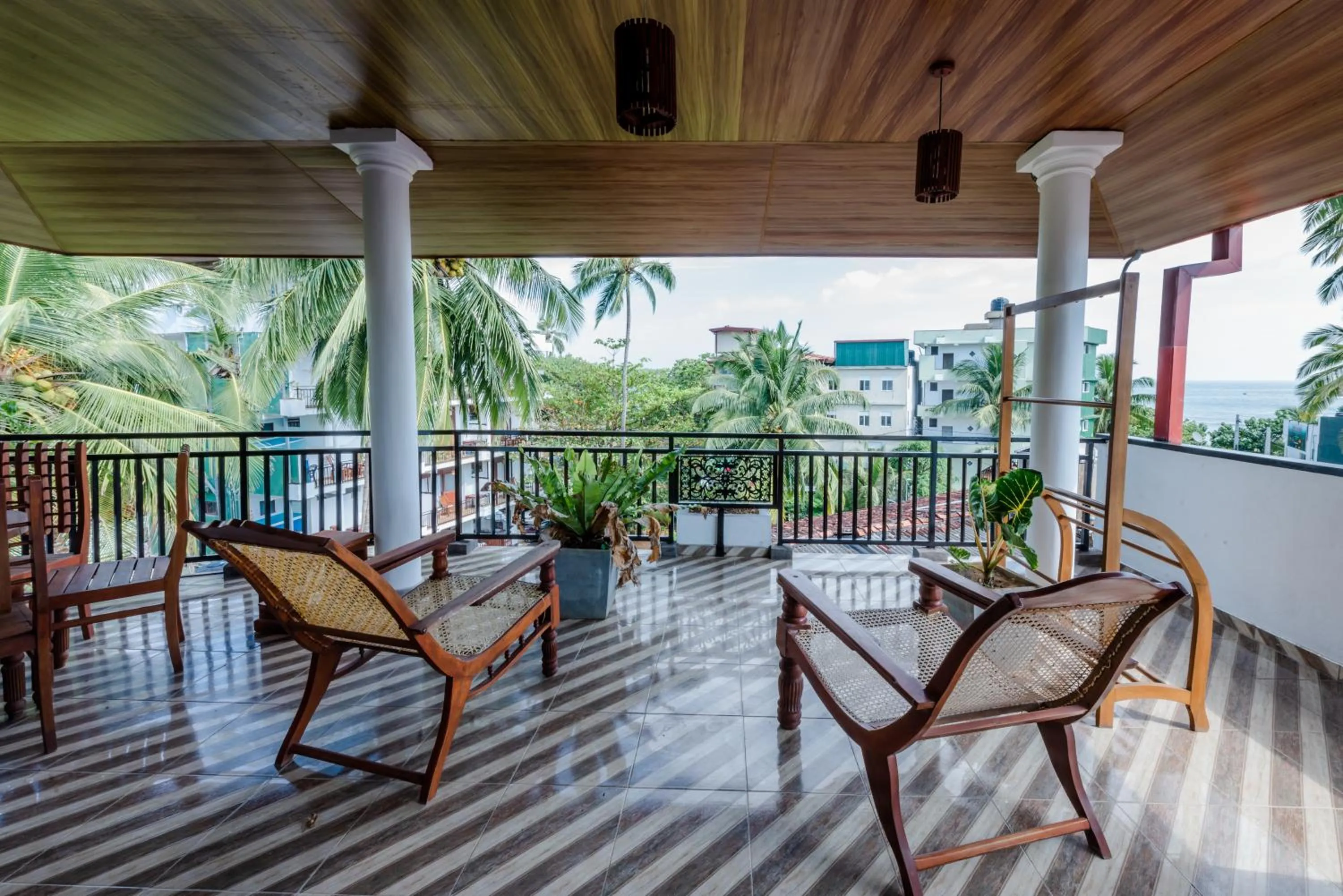 Balcony/Terrace in Seaview Deepal villa