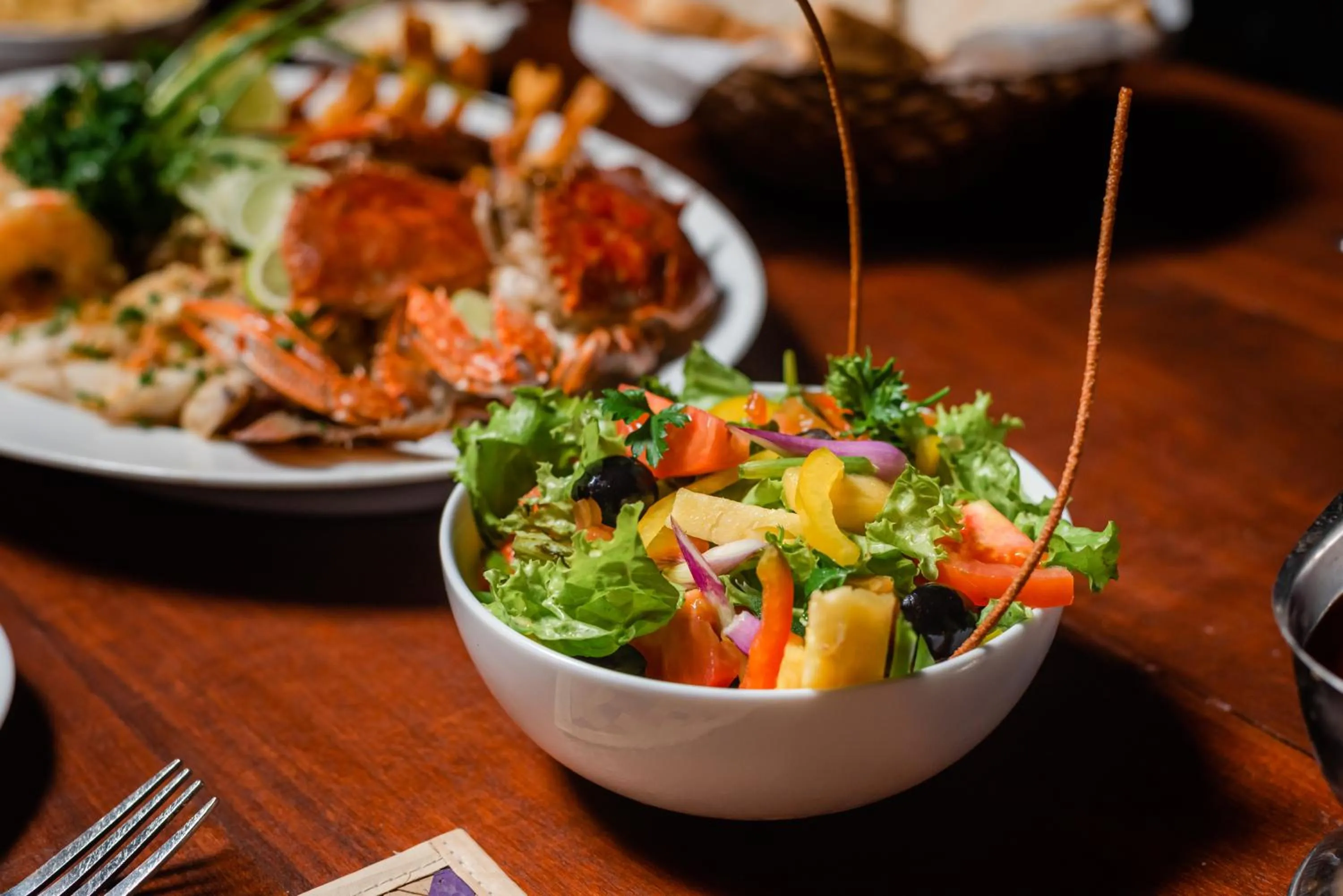 Food and drinks in Seaview Deepal villa