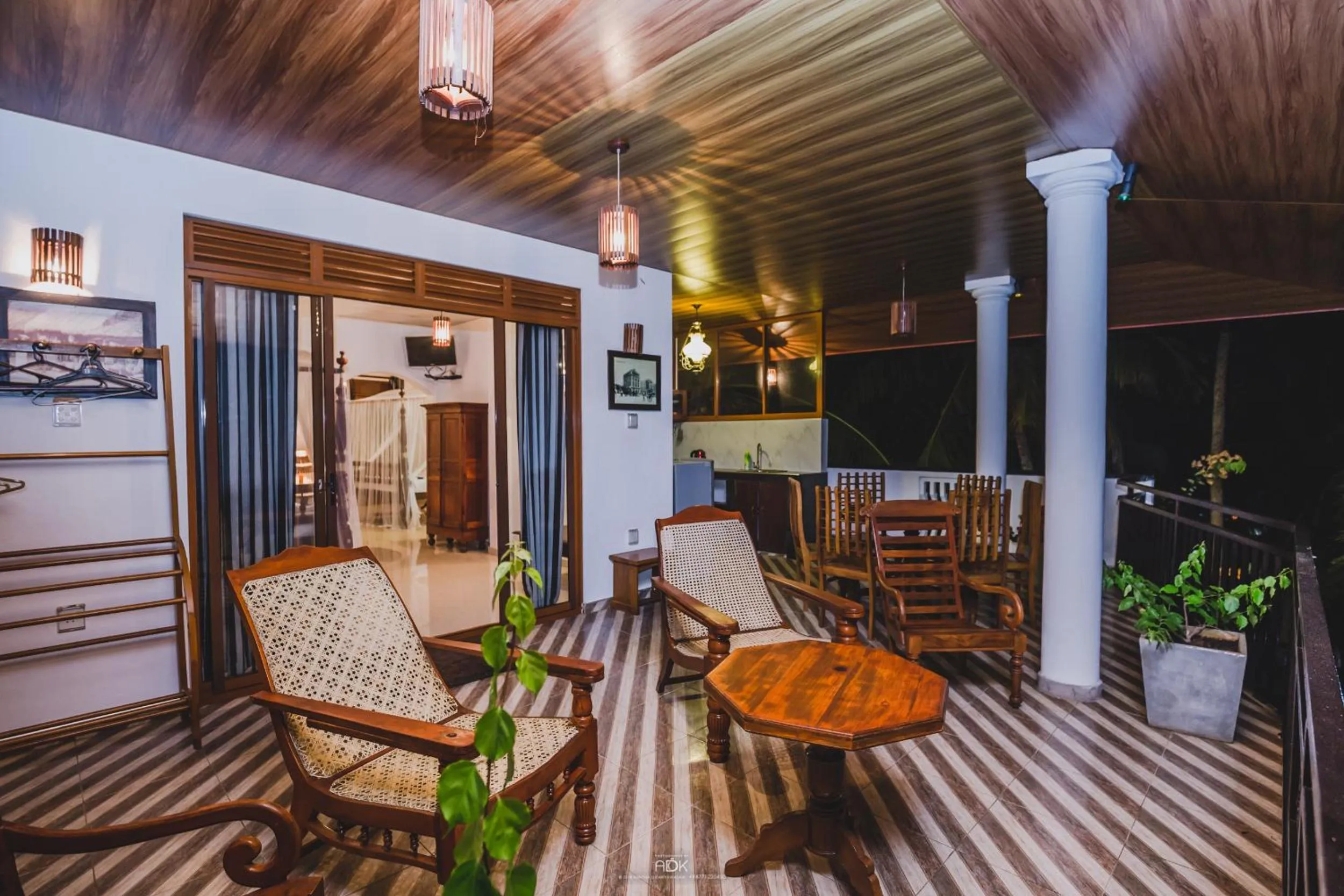 Balcony/Terrace in Seaview Deepal villa