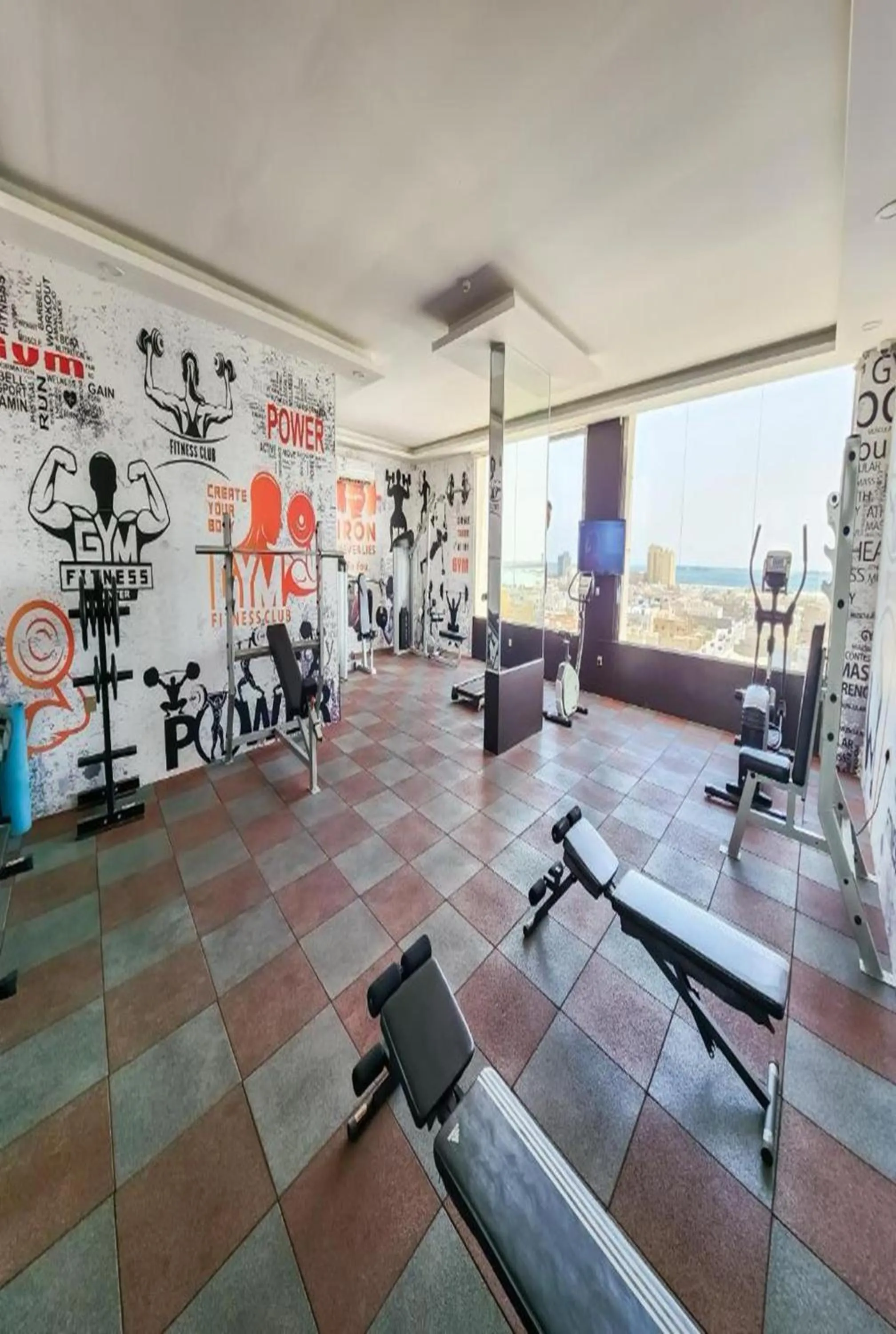 Fitness centre/facilities in Holiday Al Khaleej Hotel