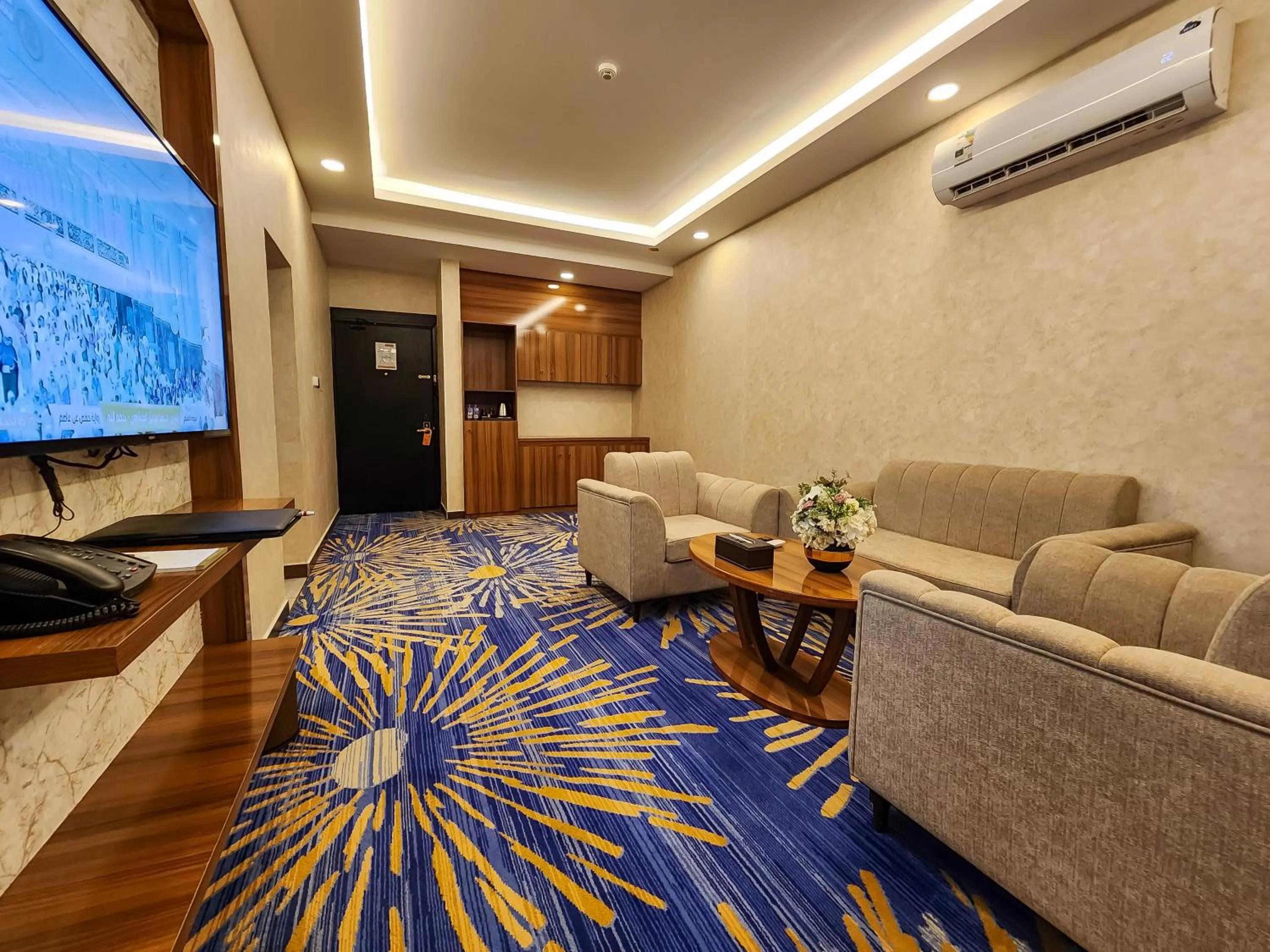 Living room in Holiday Al Khaleej Hotel