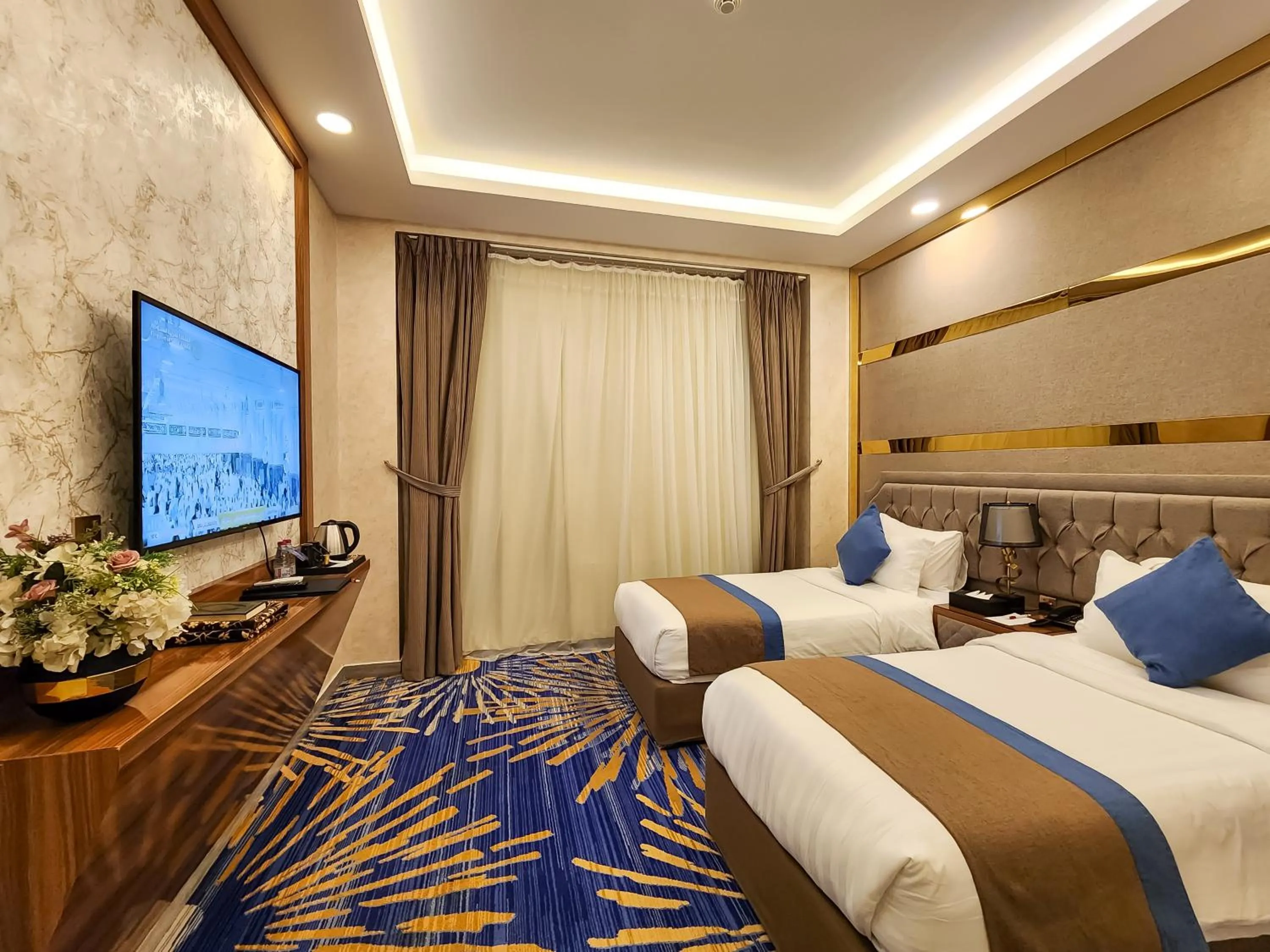 Bed in Holiday Al Khaleej Hotel