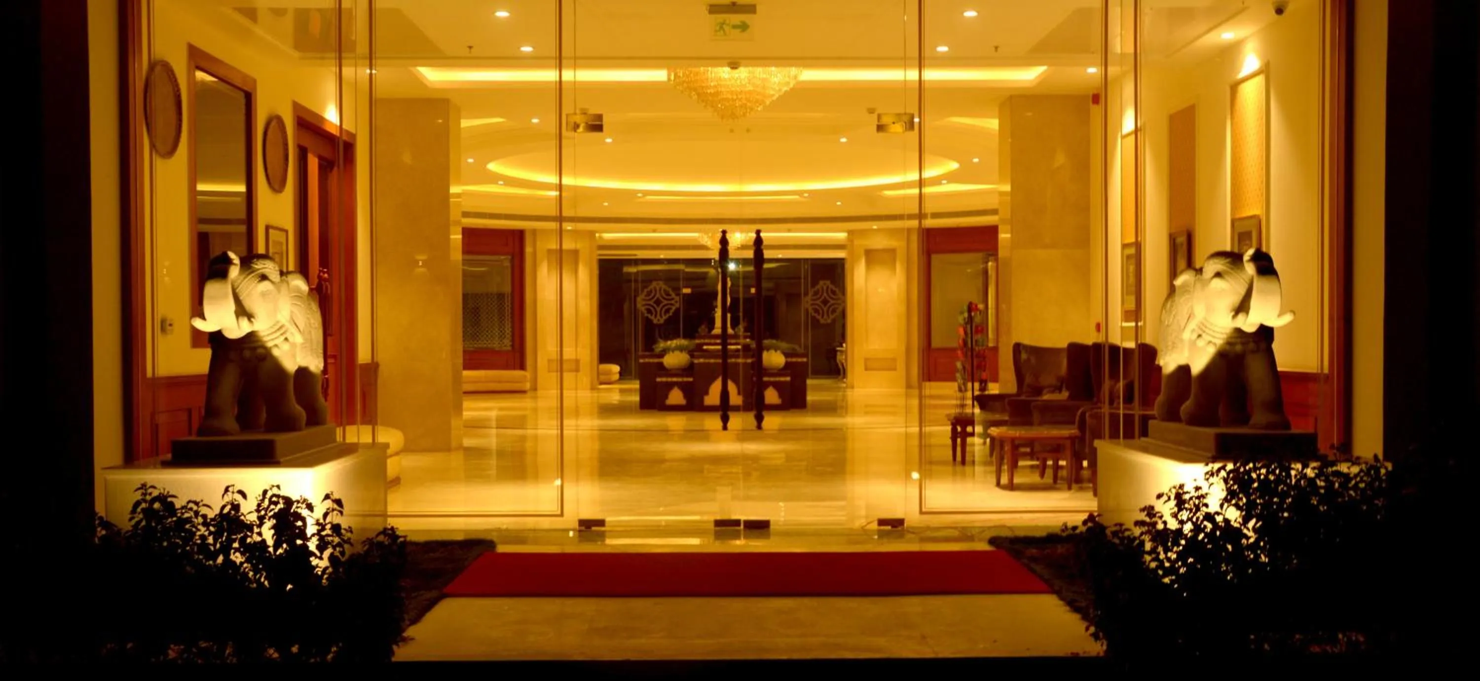 Facade/entrance in Hotel Chandela Khajuraho