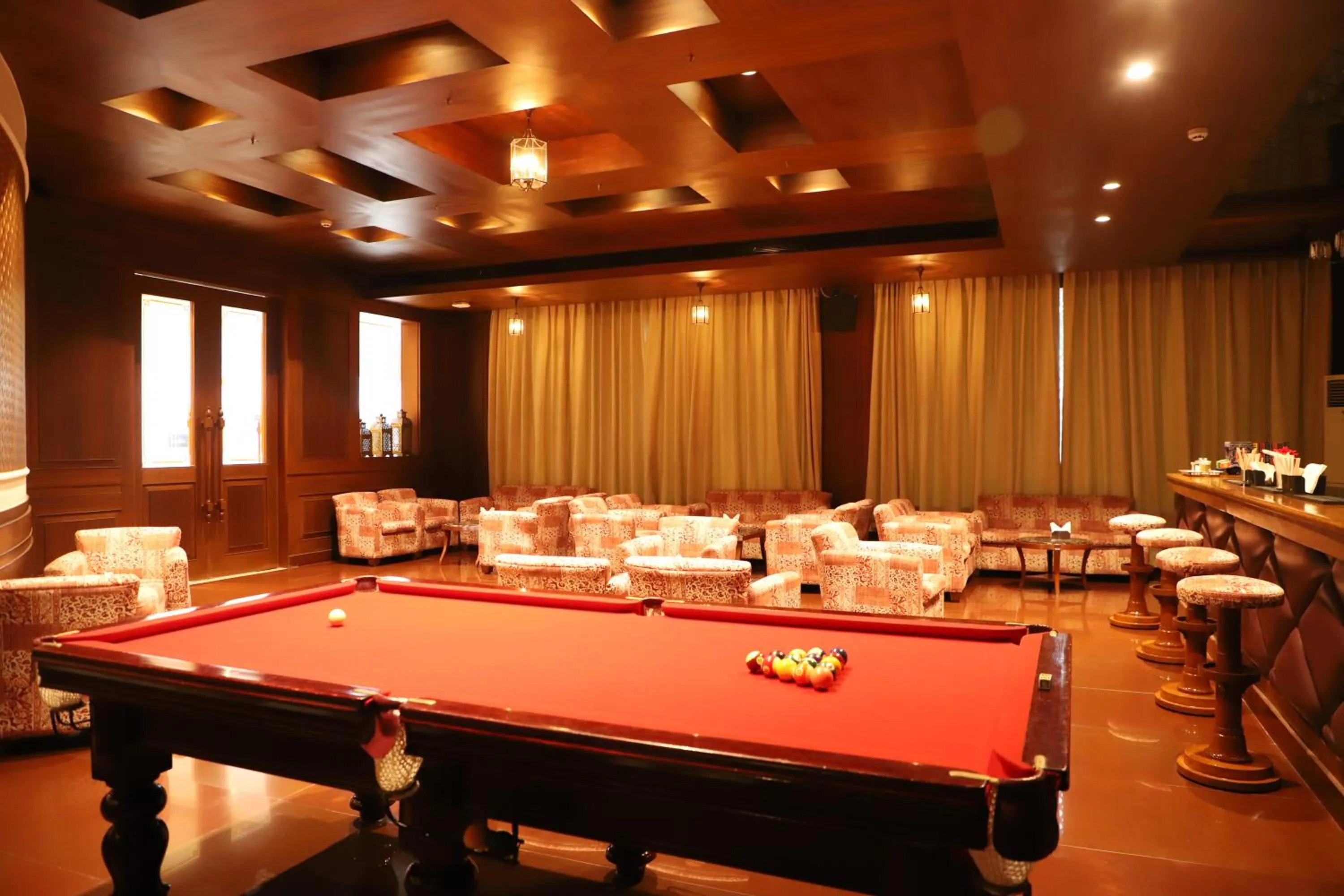 Billiard in Hotel Chandela Khajuraho