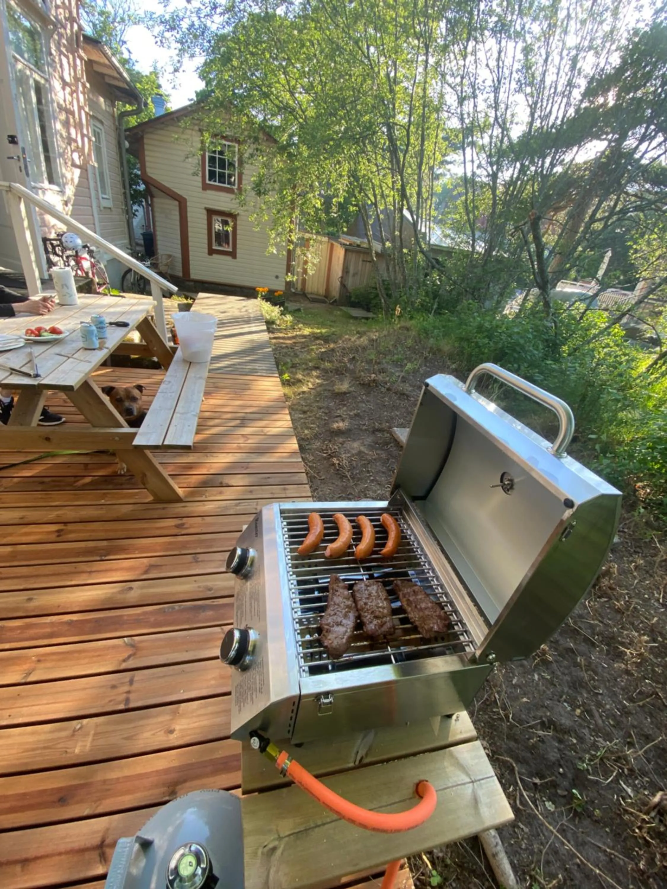 Patio in Hanko Villa Anke & Janne