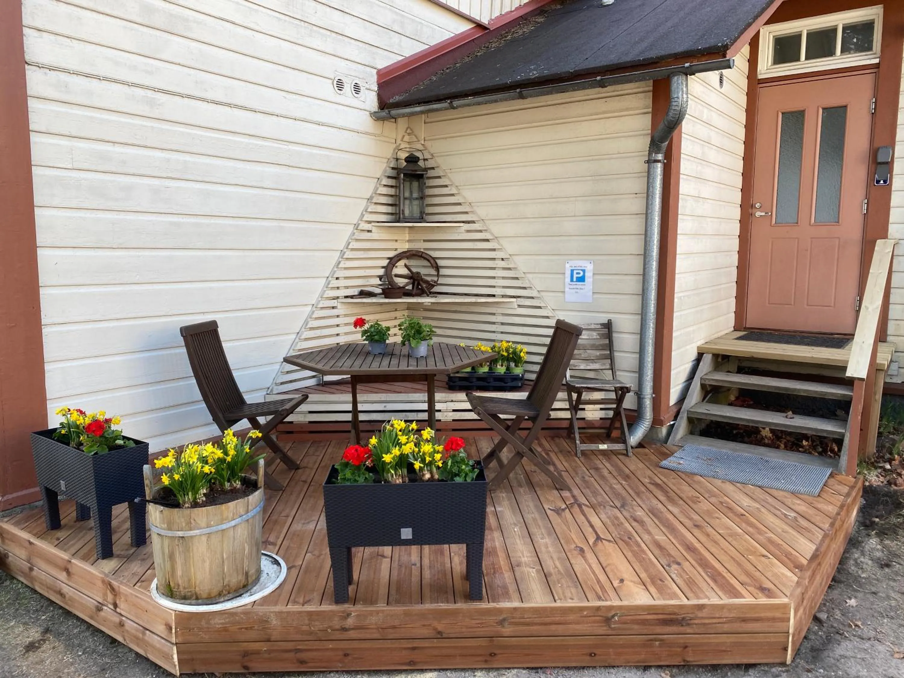 Patio in Hanko Villa Anke & Janne