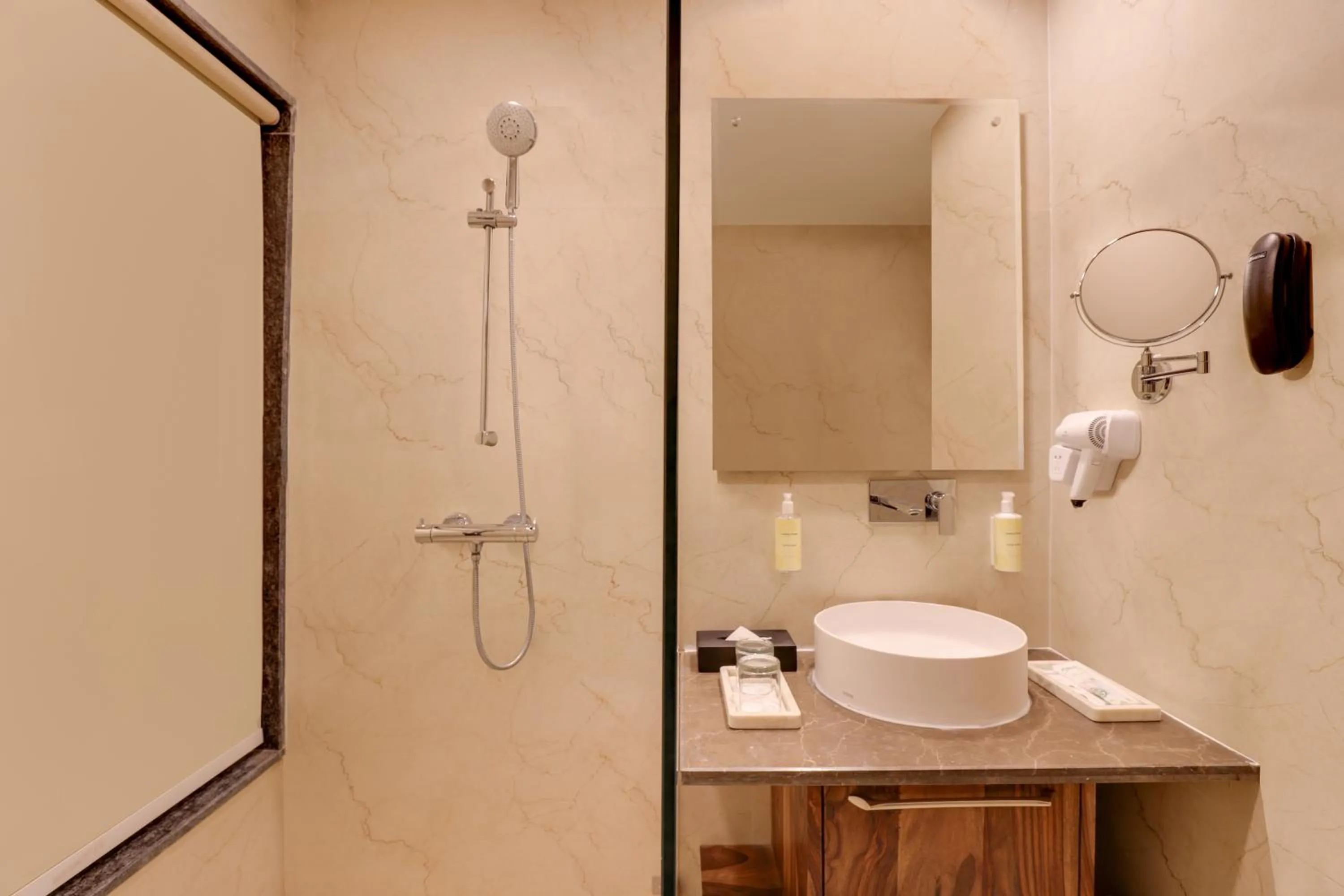 Bathroom in The Chateau Kasauli