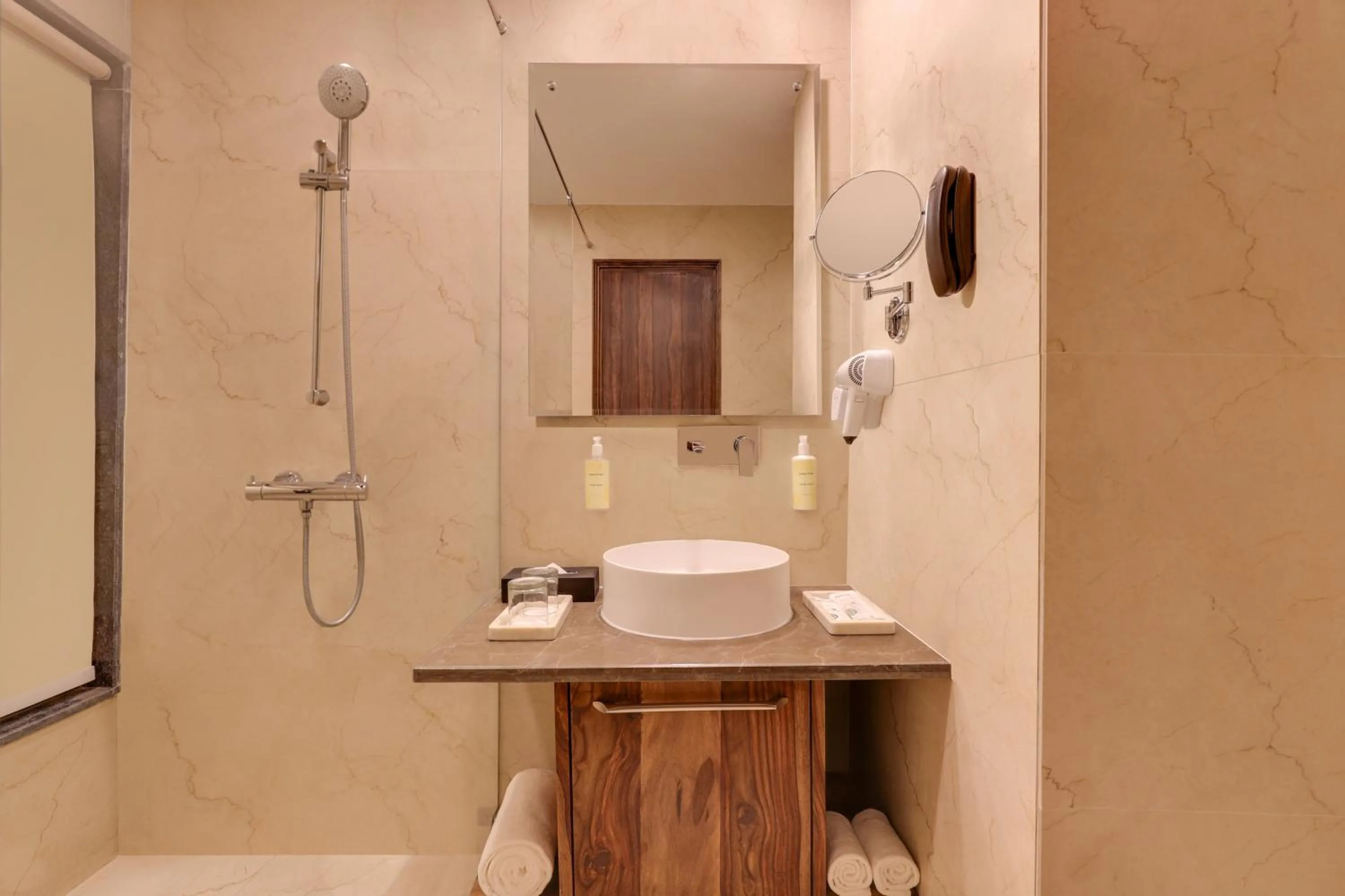 Bathroom in The Chateau Kasauli