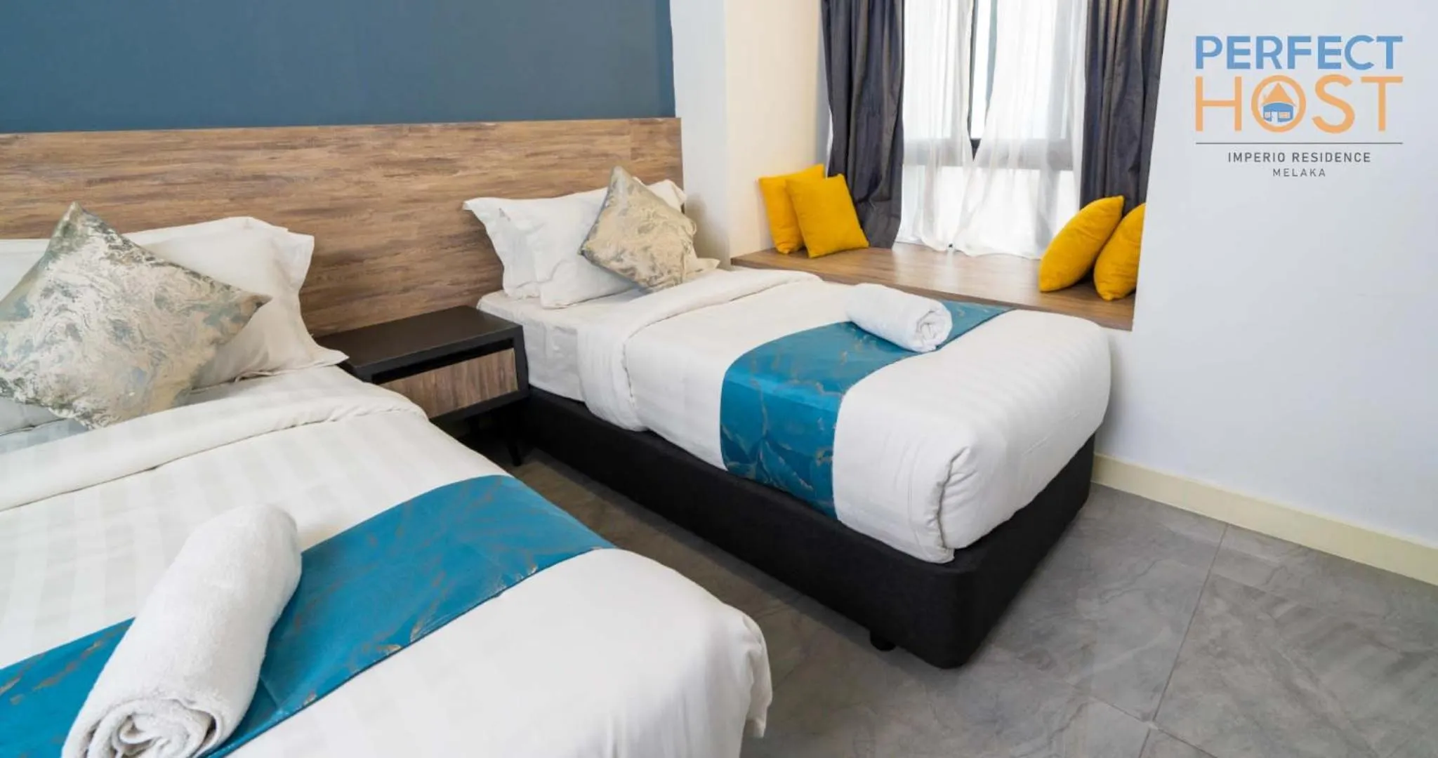 Bed in Imperio Residence Seafront by Perfect Host