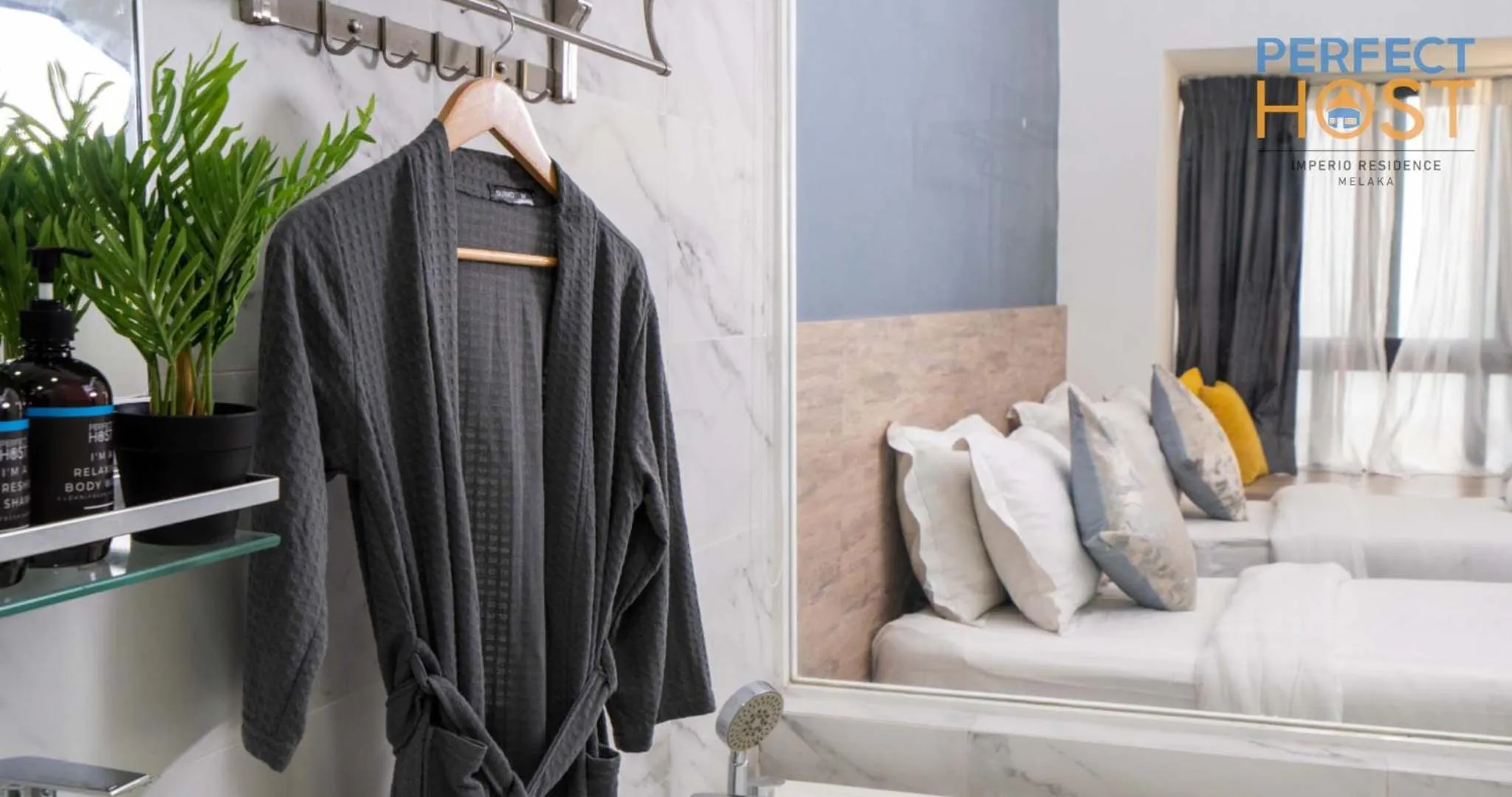 Bed in Imperio Residence Seafront by Perfect Host