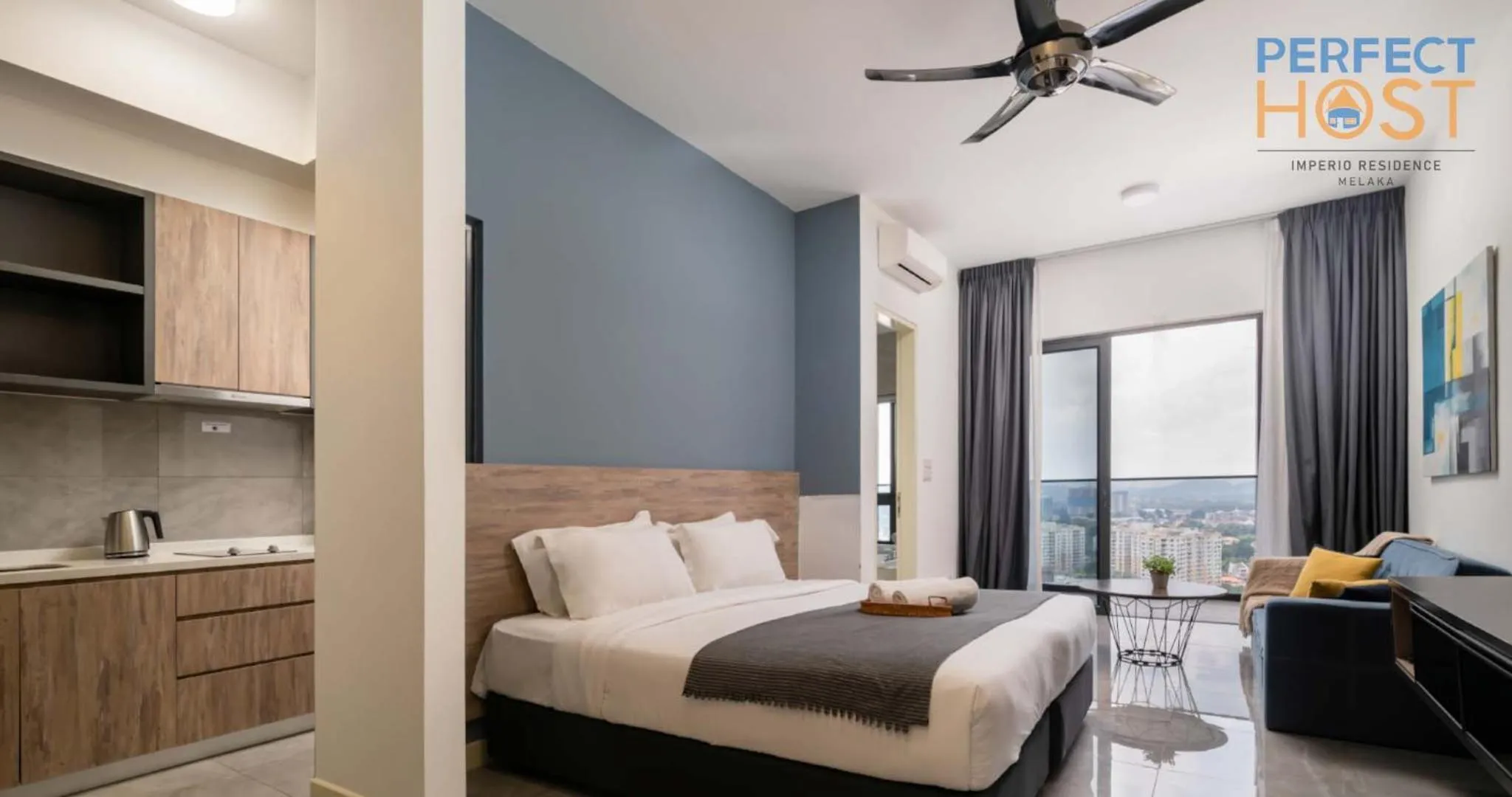 Bed in Imperio Residence Seafront by Perfect Host