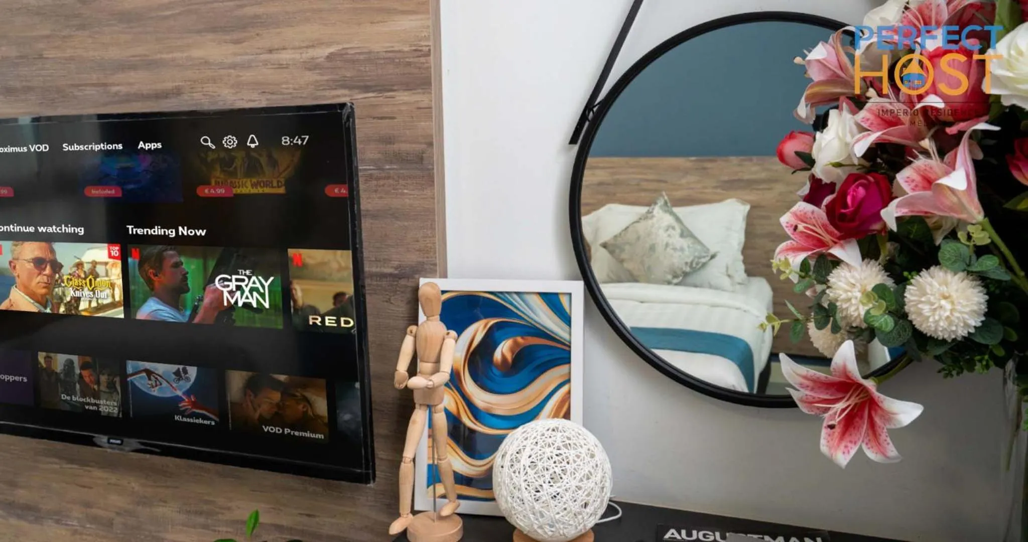 TV and multimedia in Imperio Residence Seafront by Perfect Host