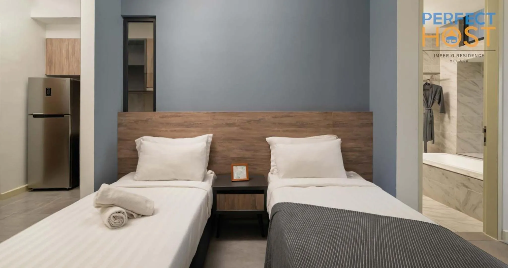 Bed in Imperio Residence Seafront by Perfect Host