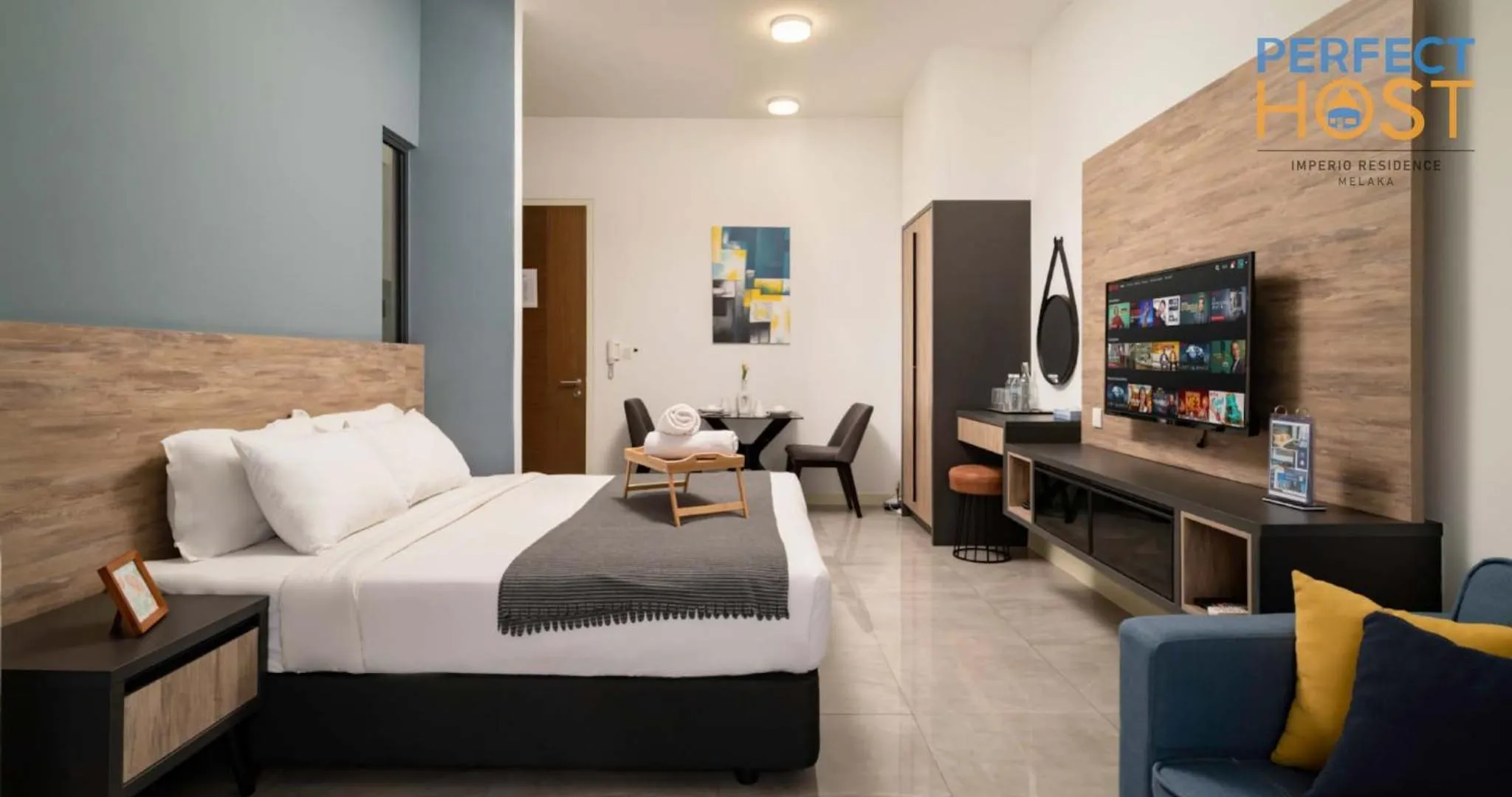 Bed in Imperio Residence Seafront by Perfect Host