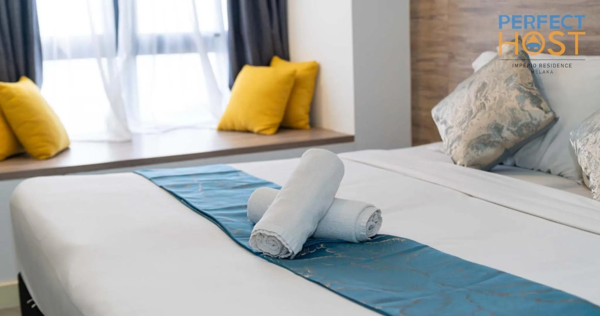 Bed in Imperio Residence Seafront by Perfect Host