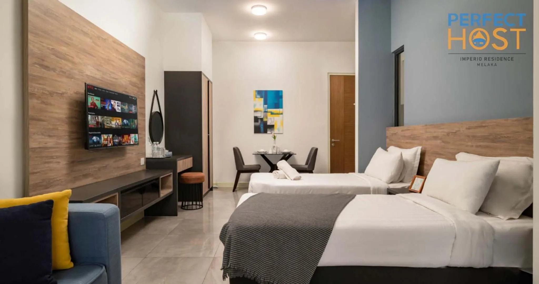 Bed in Imperio Residence Seafront by Perfect Host