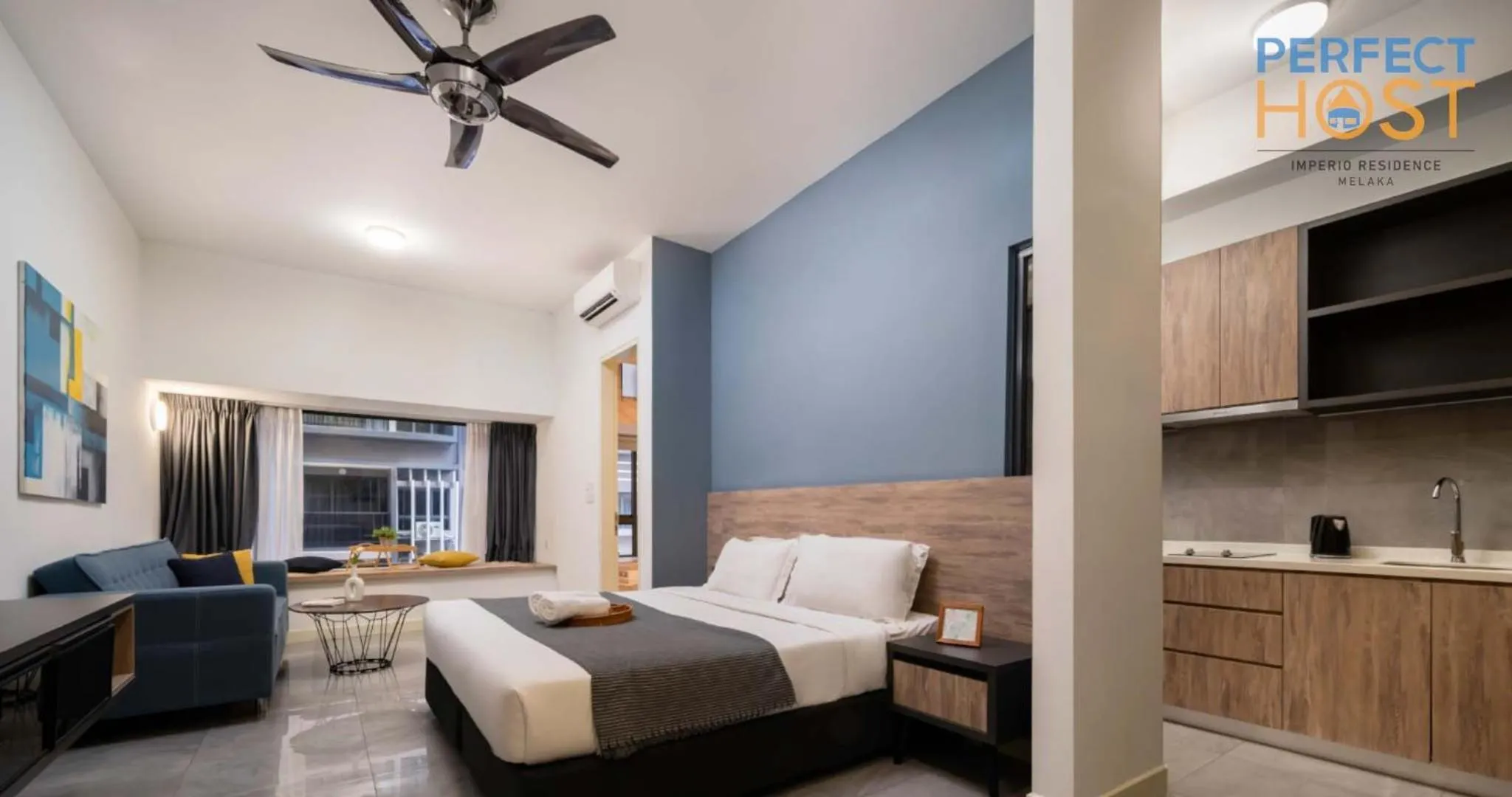 Bed in Imperio Residence Seafront by Perfect Host