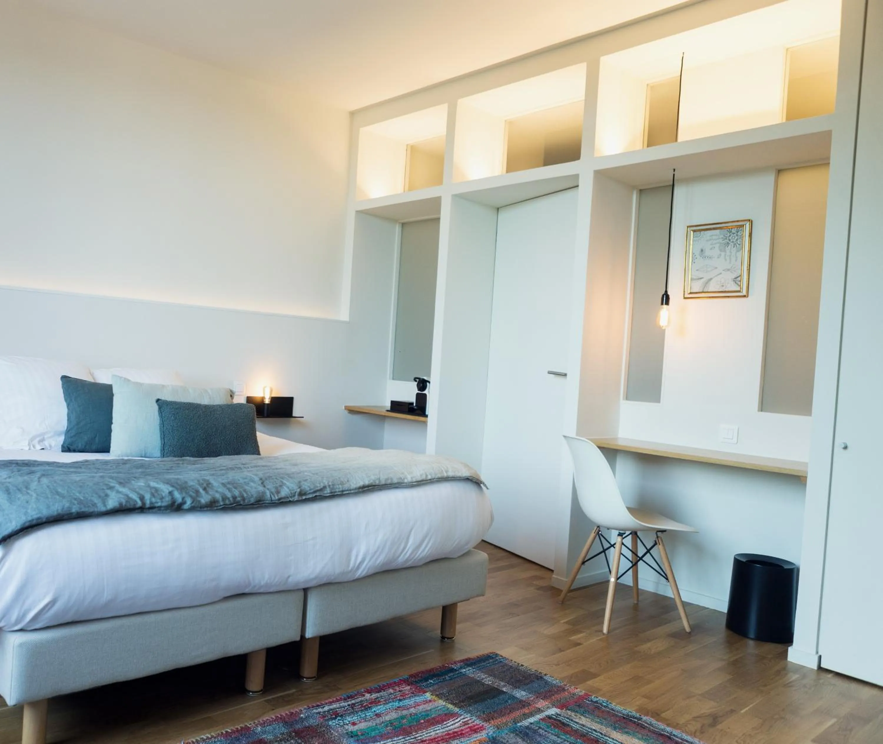 Bed in Hotel Restaurant La Musardiere