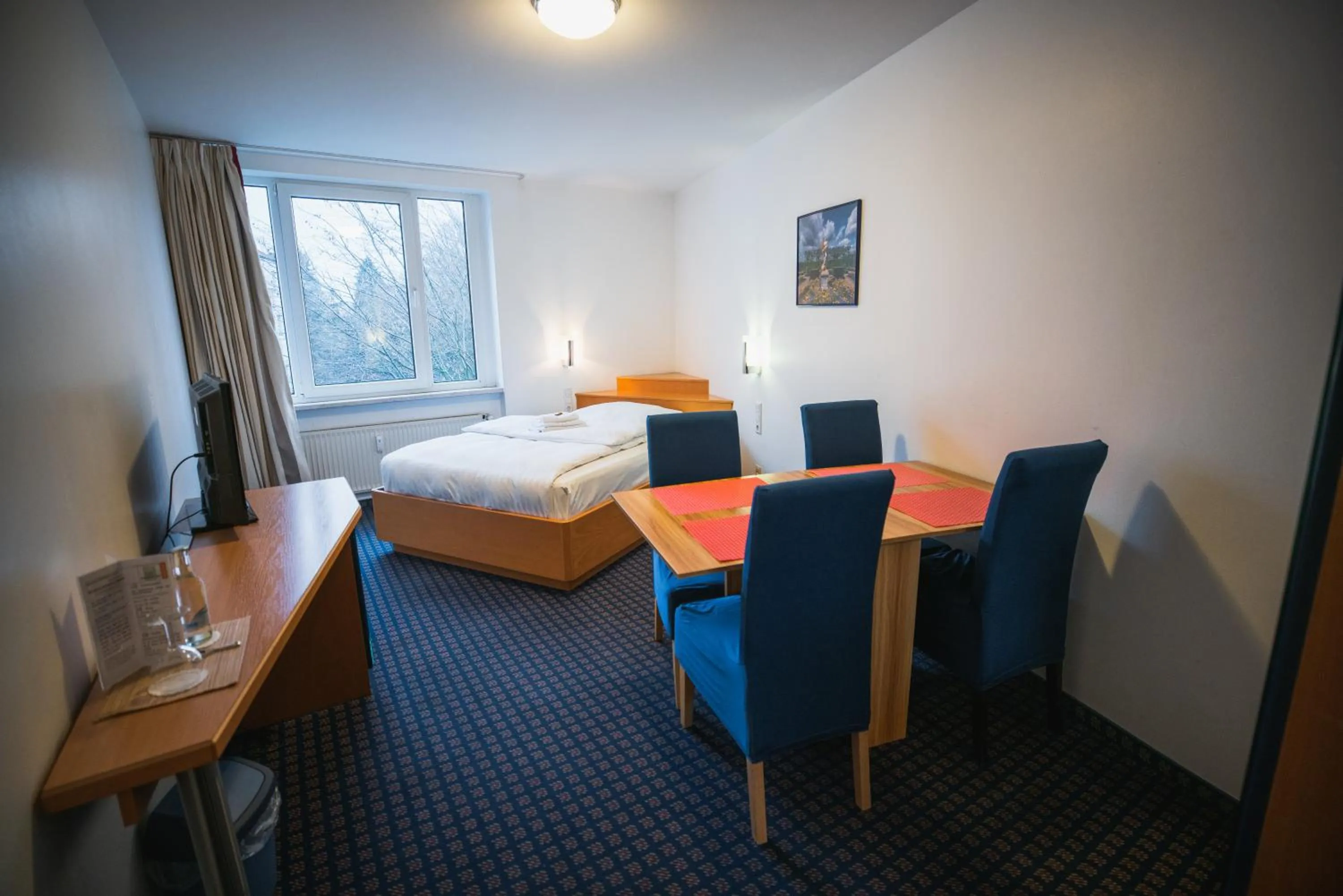 Bed in Hotel in Herrenhausen