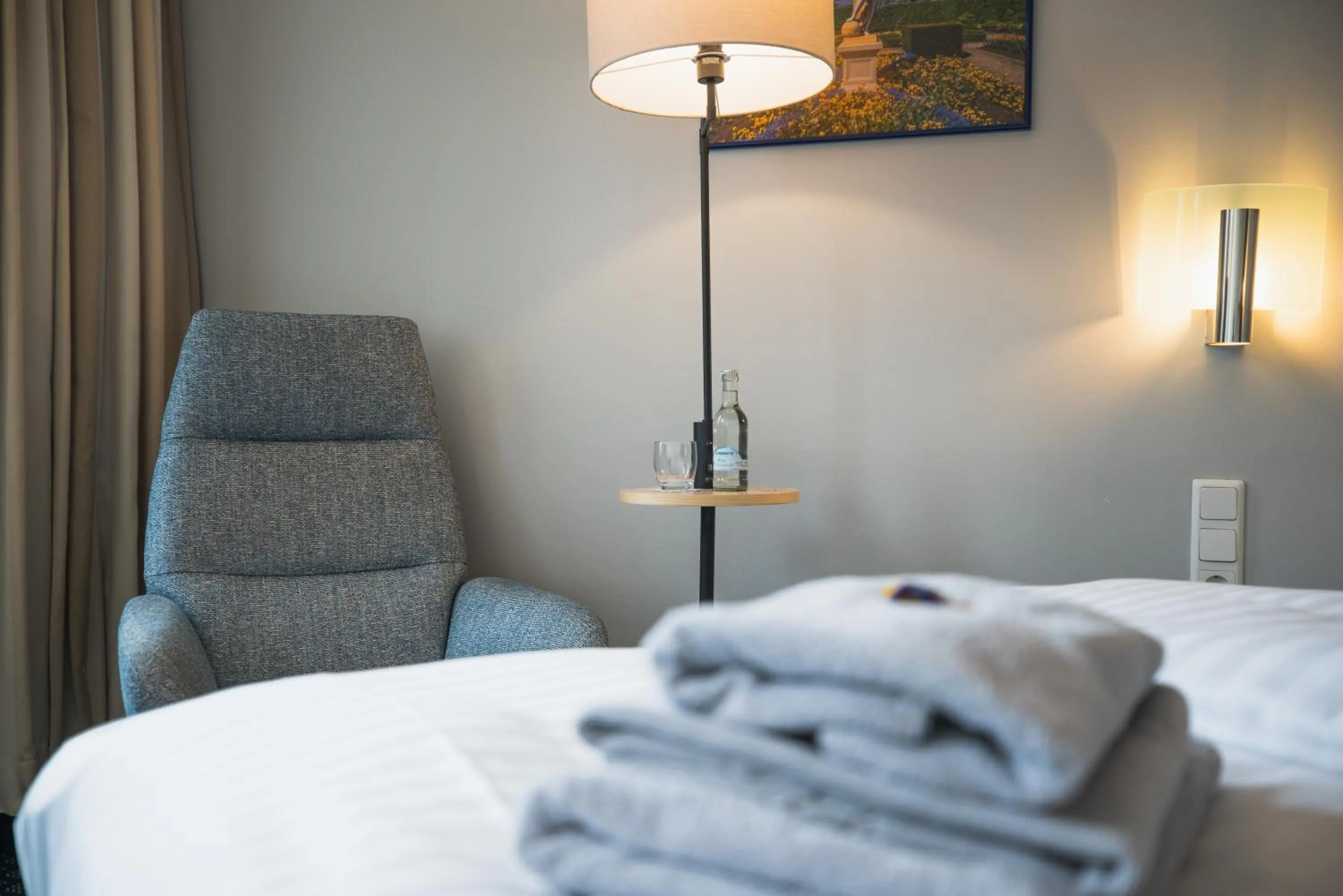 Bed in Hotel in Herrenhausen