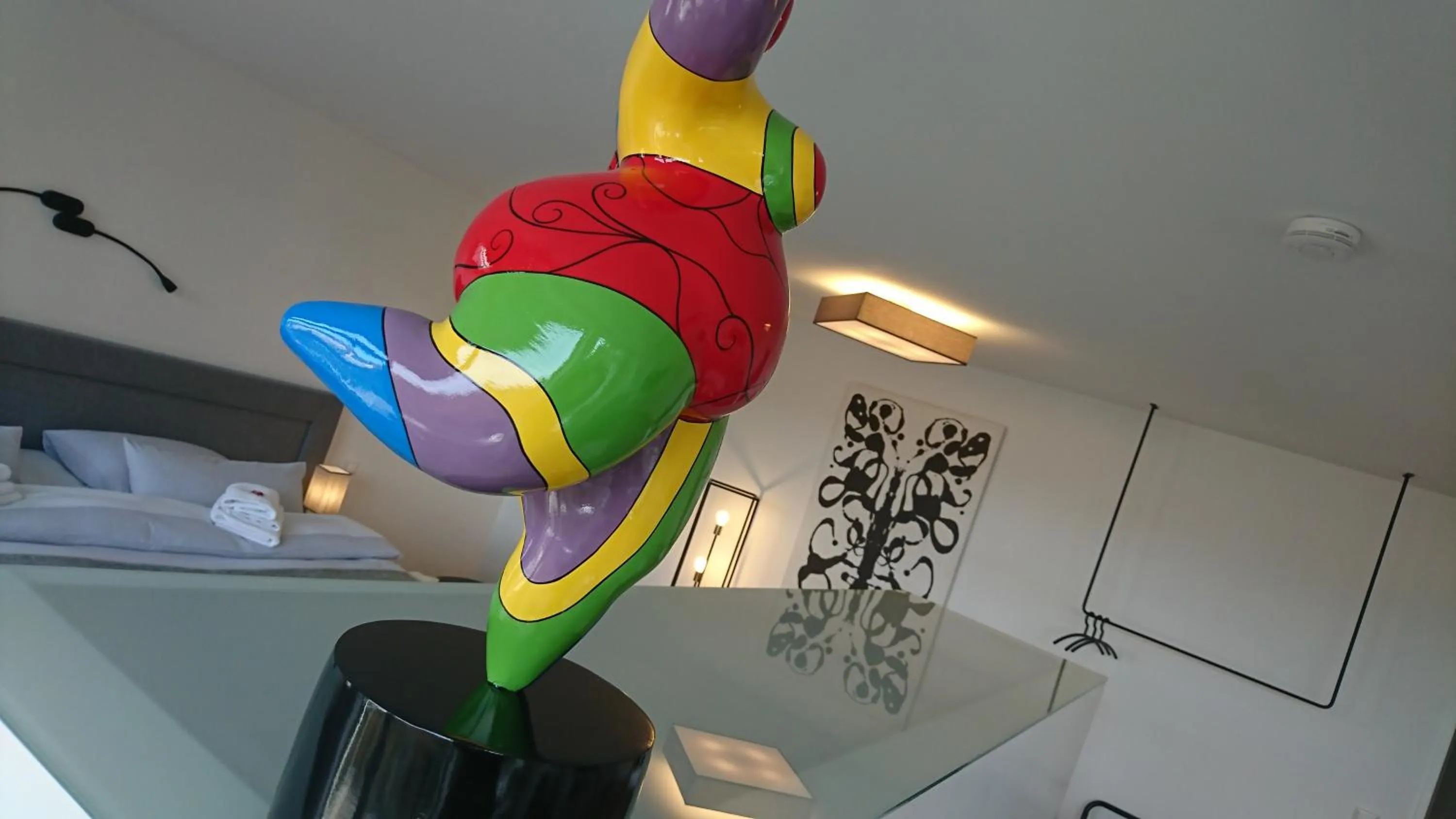 Bed in Hotel in Herrenhausen