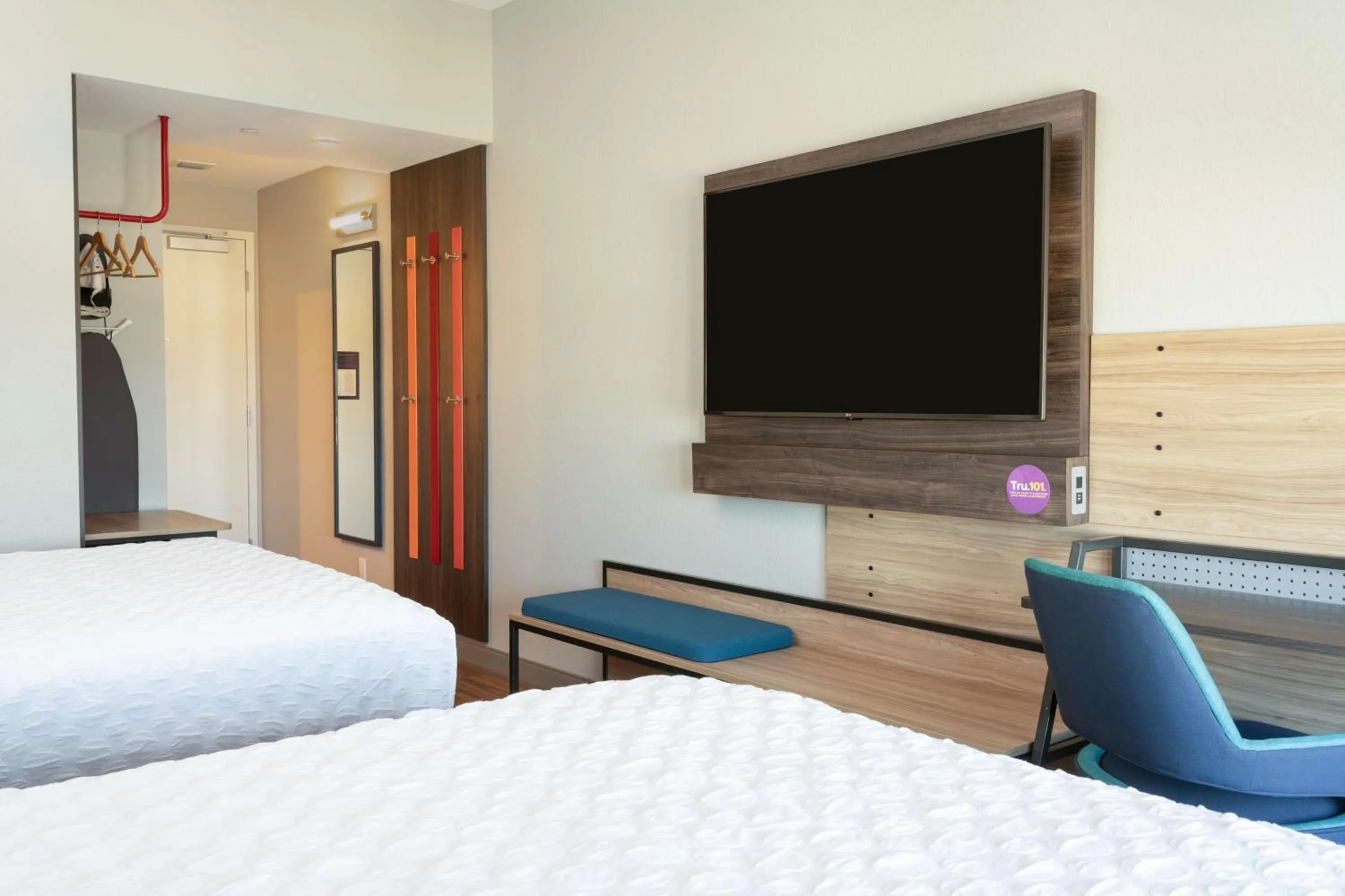 Bedroom, Bed in Tru By Hilton Fort Lauderdale Downtown-Flagler Village