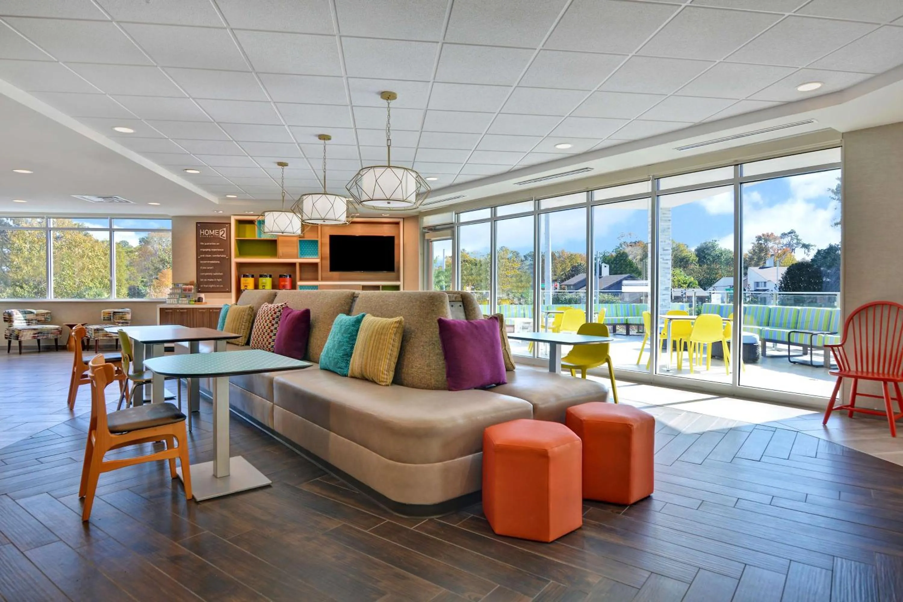 Lobby or reception in Home2 Suites By Hilton Savannah Midtown, Ga