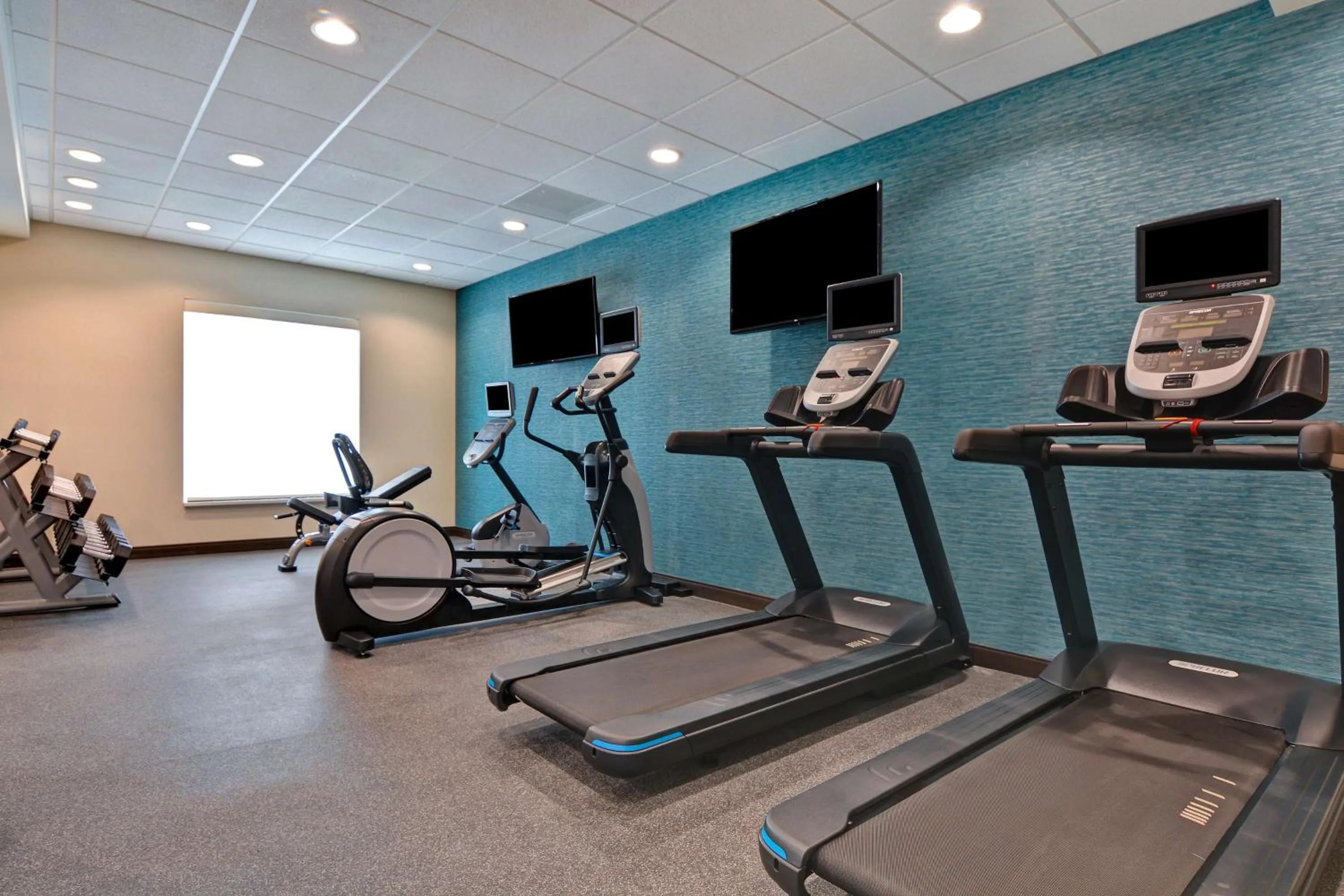 Fitness centre/facilities in Home2 Suites By Hilton Savannah Midtown, Ga