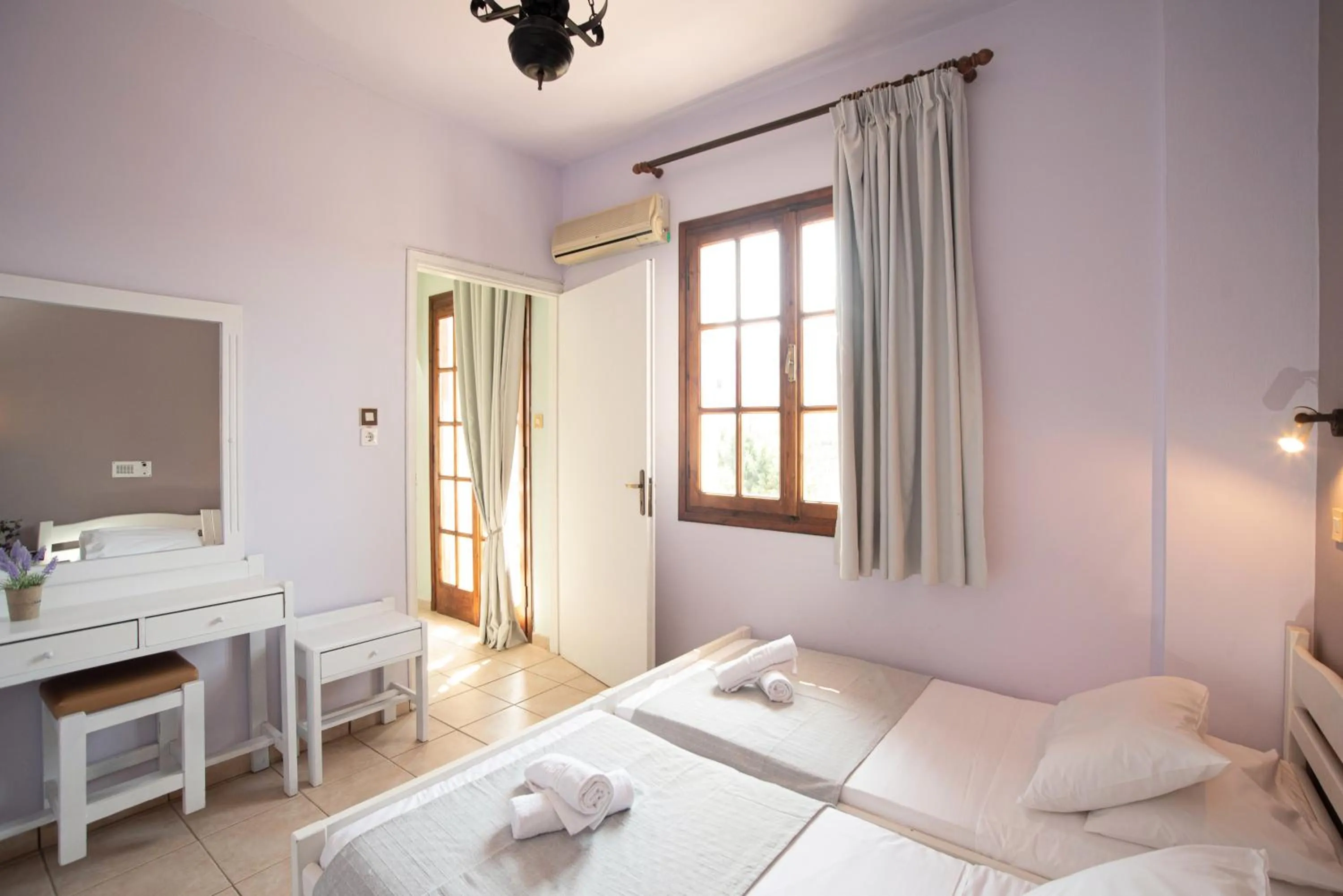 Bedroom in Alexandra Apartments