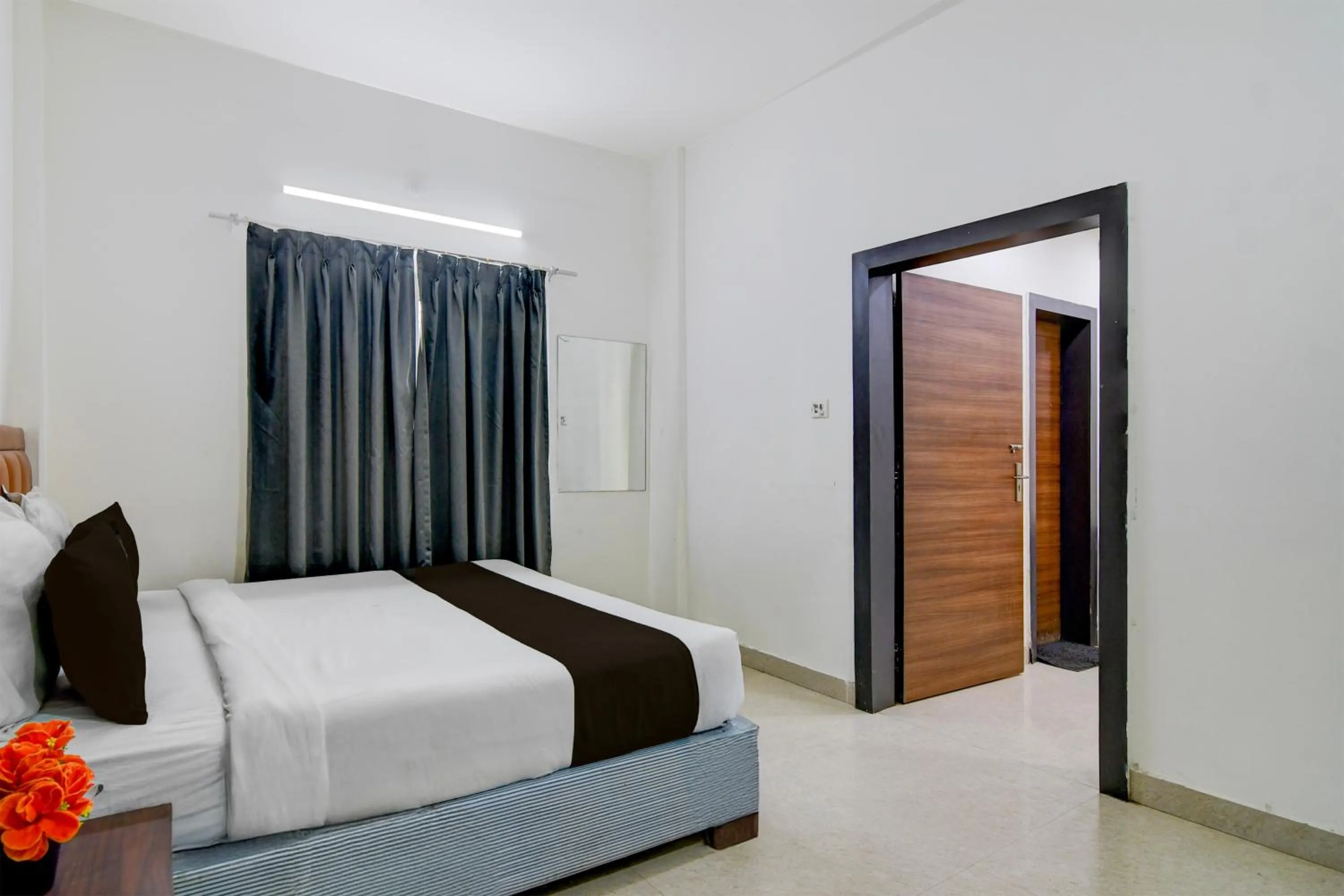 Bedroom, Bed in Super Collection O Infocity Square Bhubaneswar Formerly Prime Residency