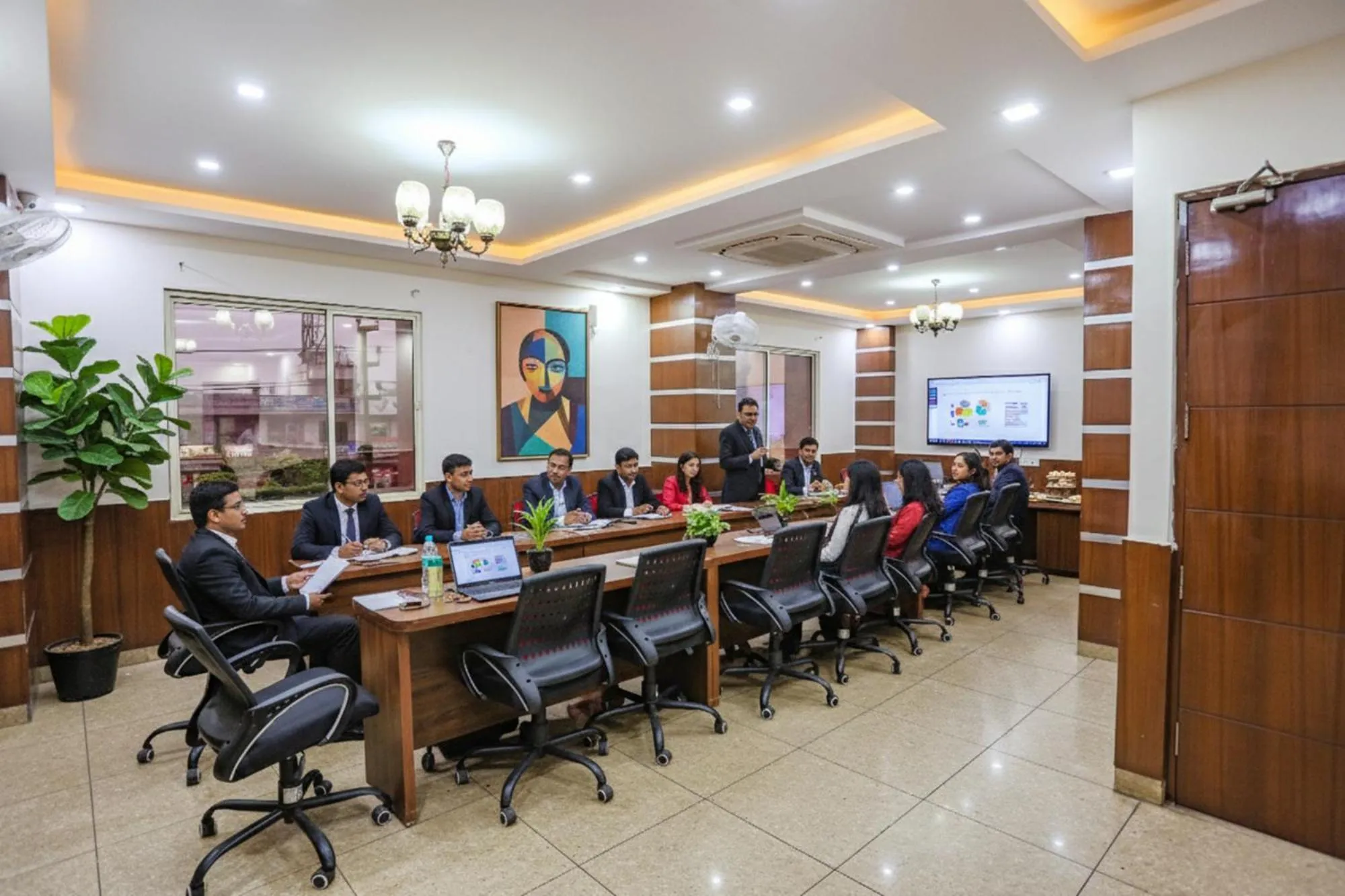 Meeting/conference room in FabHotel Frolic